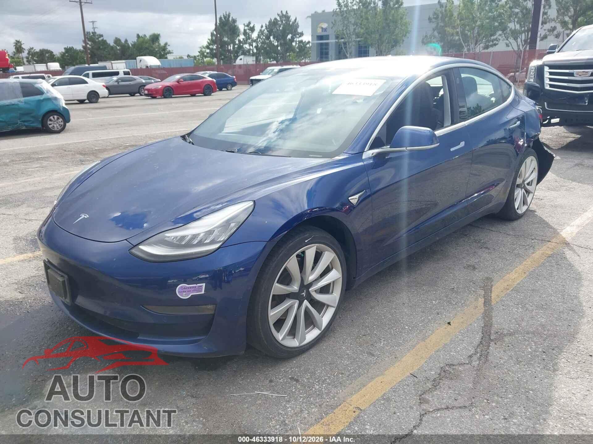 TESLA MODEL 3 2018 - 5YJ3E1EA9JF108951