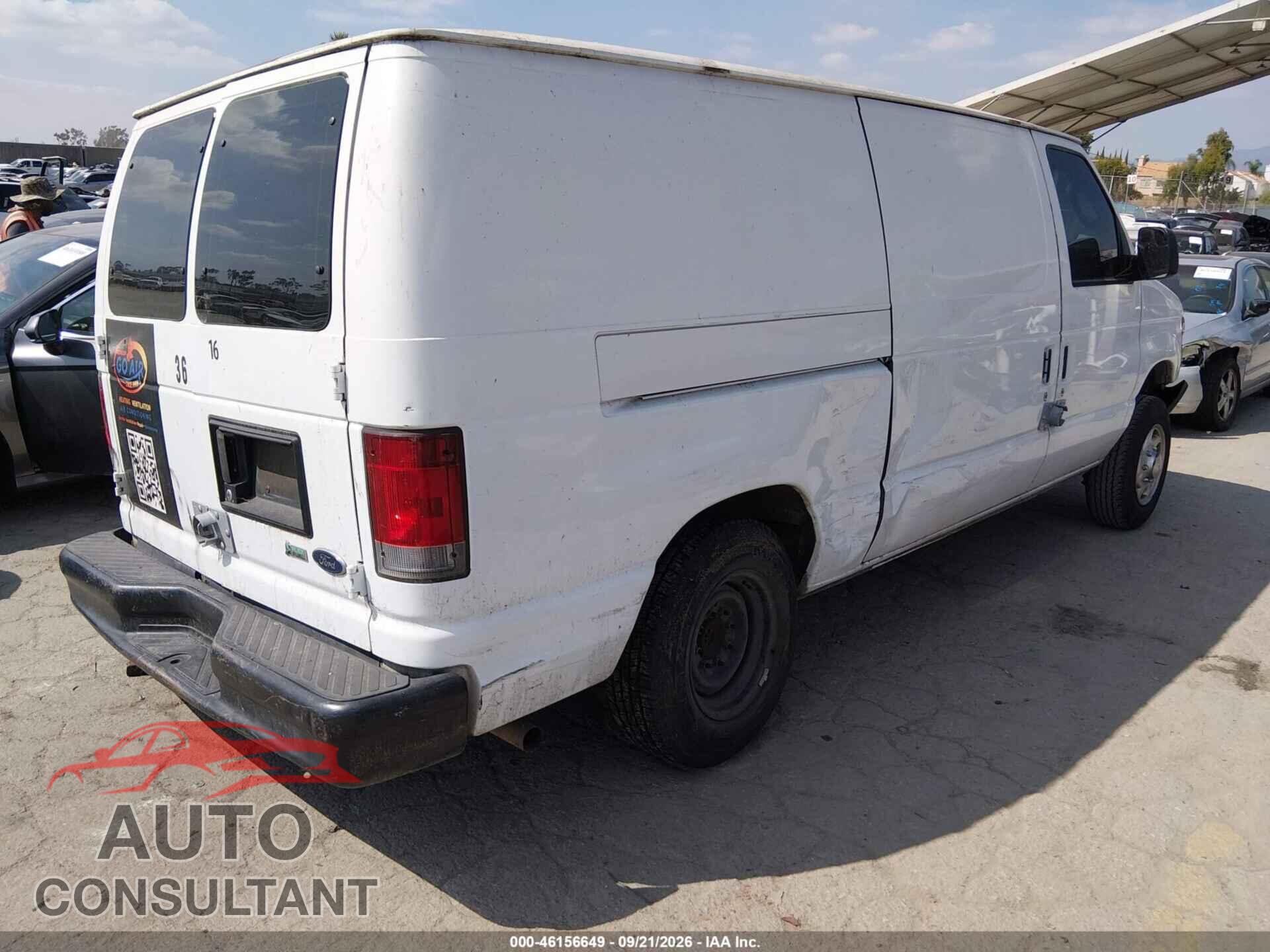 FORD E-150 2010 - 1FTNE1EW8ADA61858
