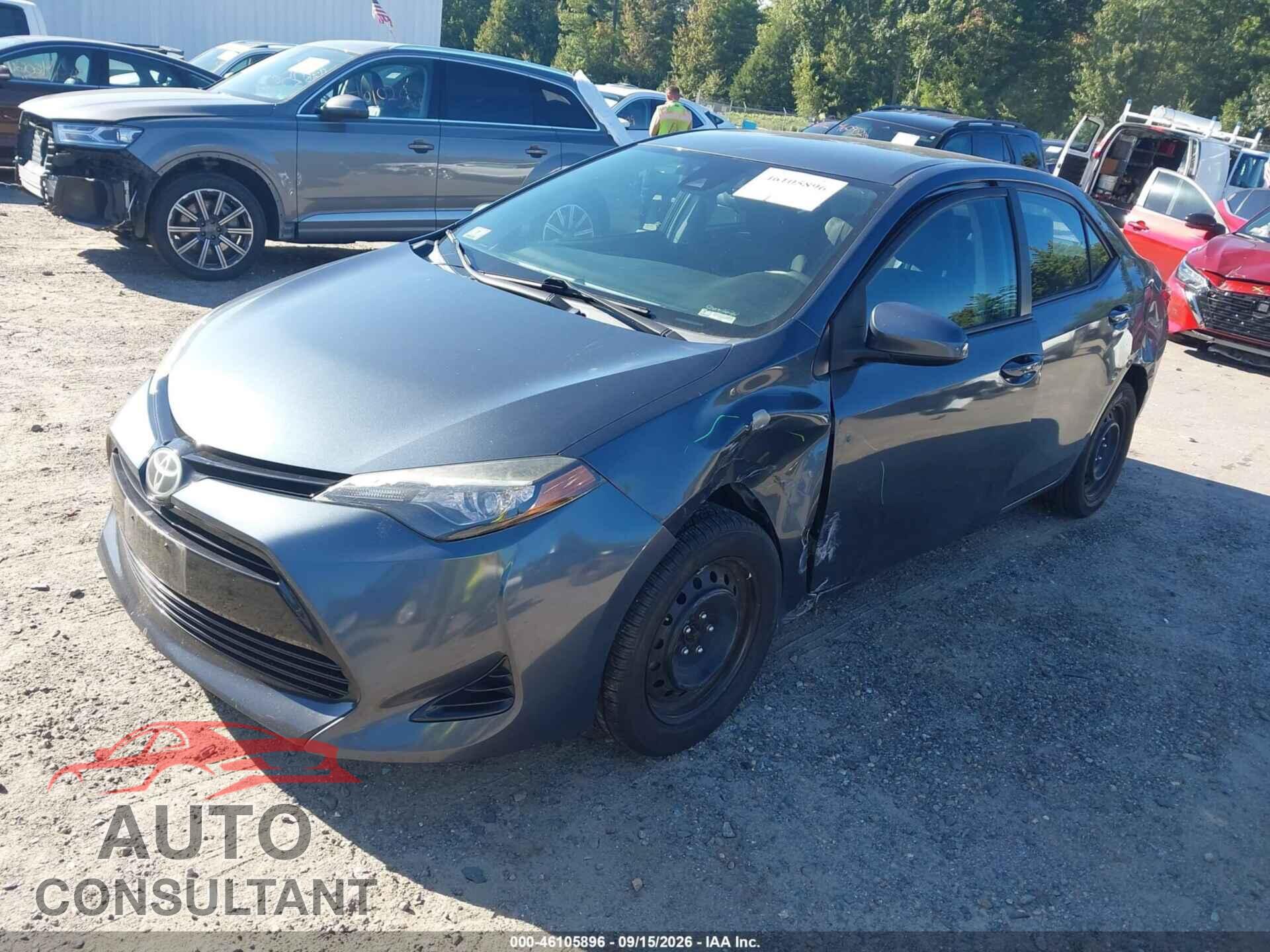 TOYOTA COROLLA 2017 - 2T1BURHEXHC753554