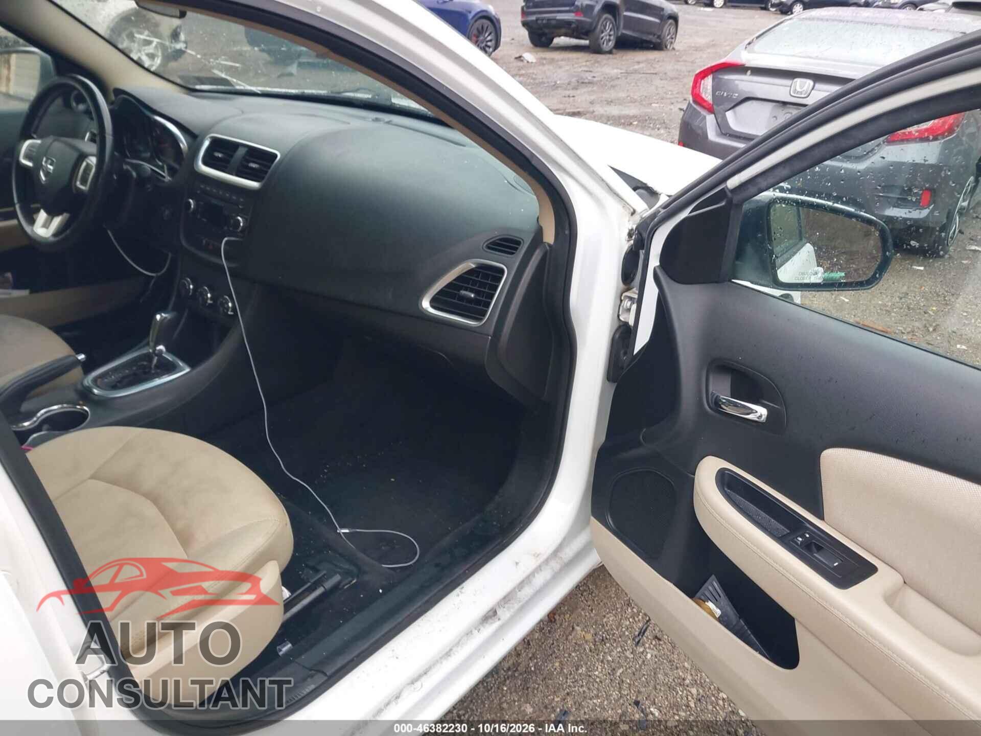 DODGE AVENGER 2013 - 1C3CDZCB9DN663048
