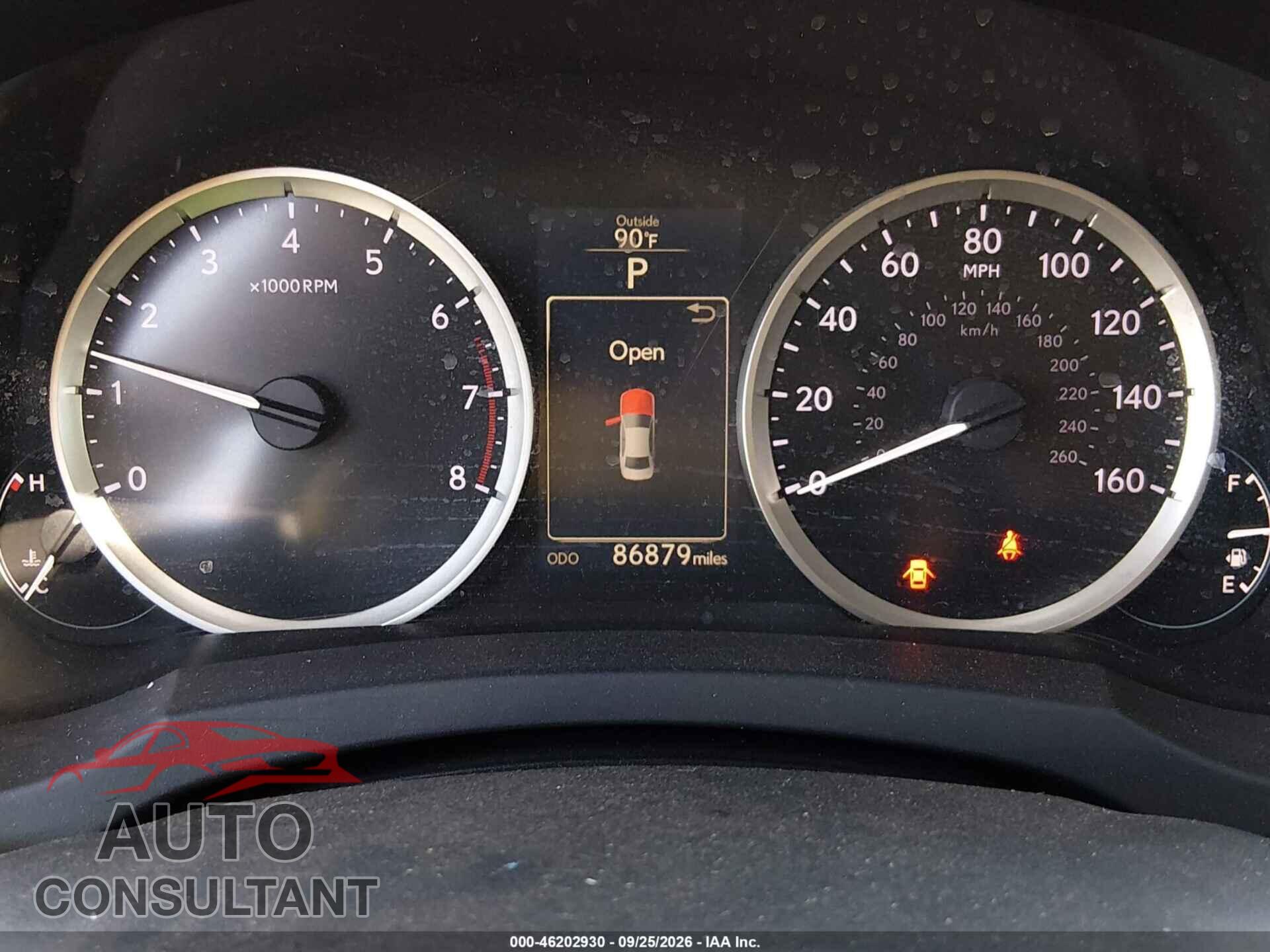 LEXUS IS 250 2014 - JTHBF1D22E5000745