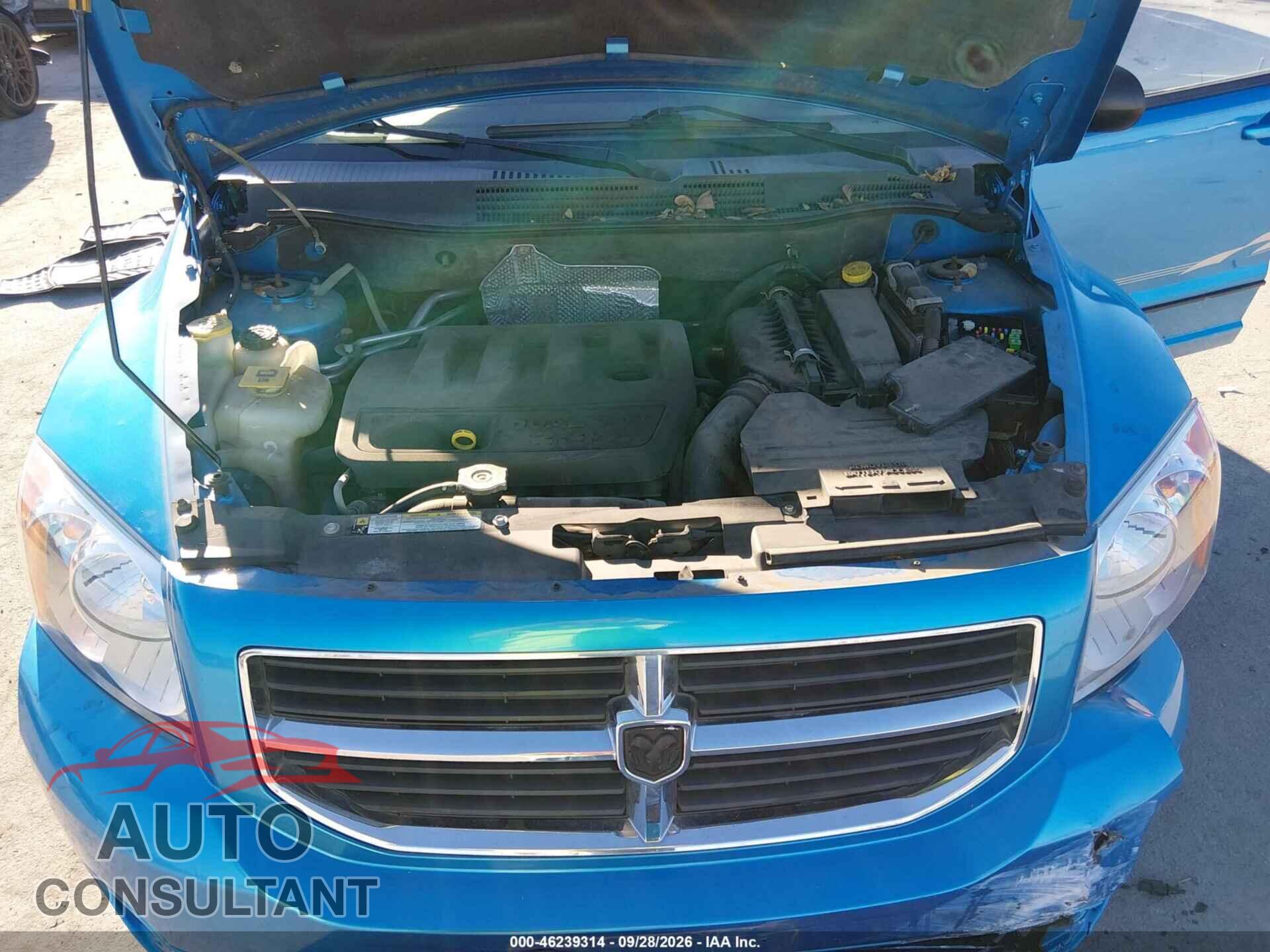 DODGE CALIBER 2009 - 1B3HB78B39D101701