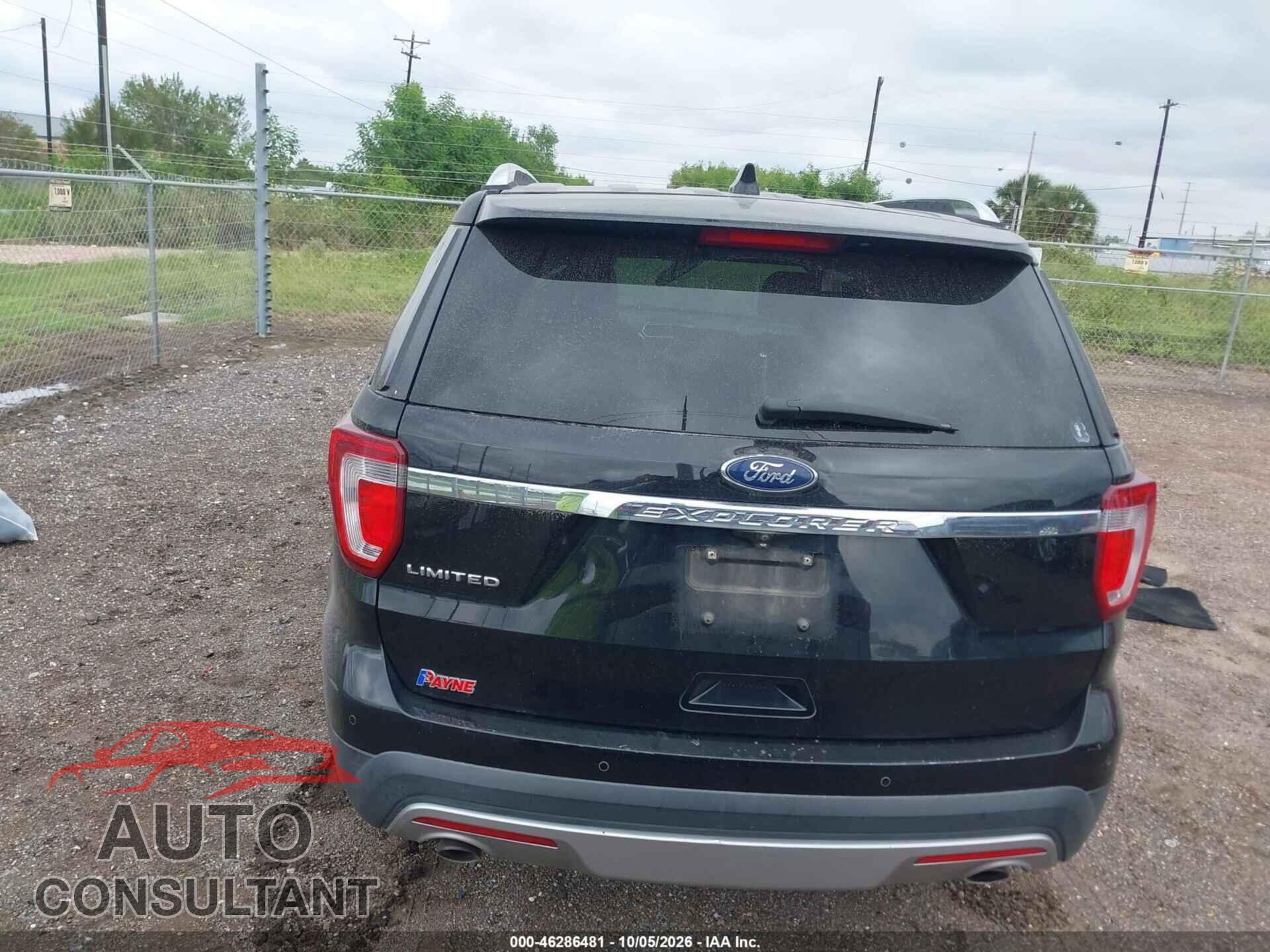 FORD EXPLORER 2017 - 1FM5K7F85HGC38561