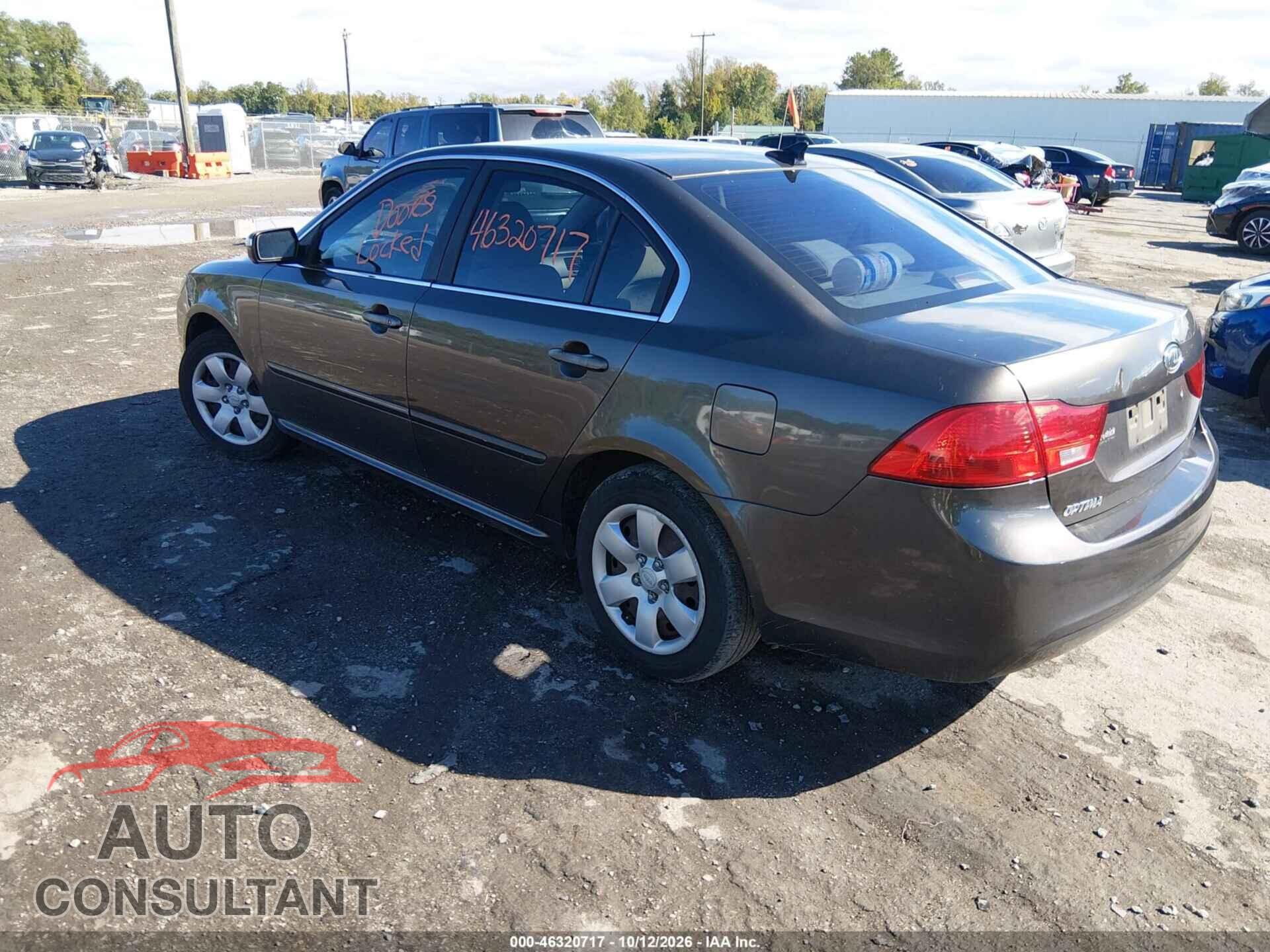 KIA OPTIMA 2010 - KNAGG4A86A5376337