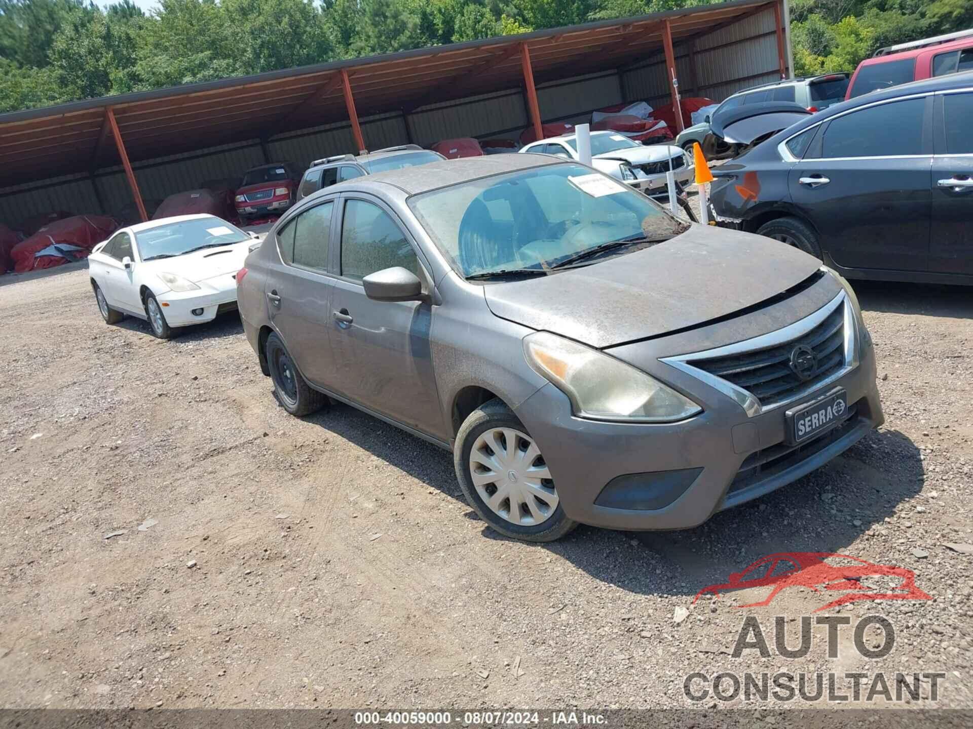 NISSAN VERSA 2016 - 3N1CN7AP9GL847859