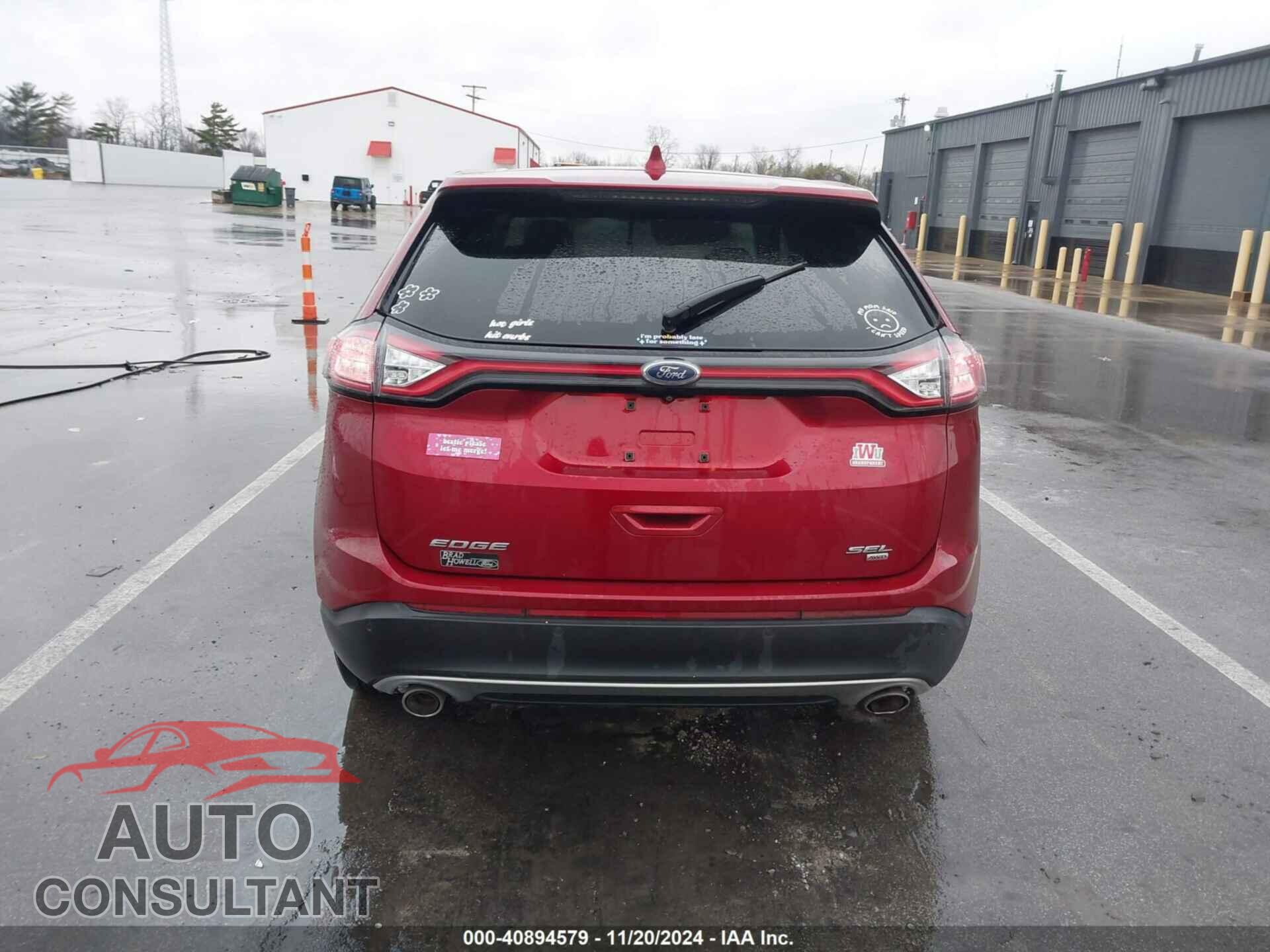 FORD EDGE 2015 - 2FMTK4J89FBB55152