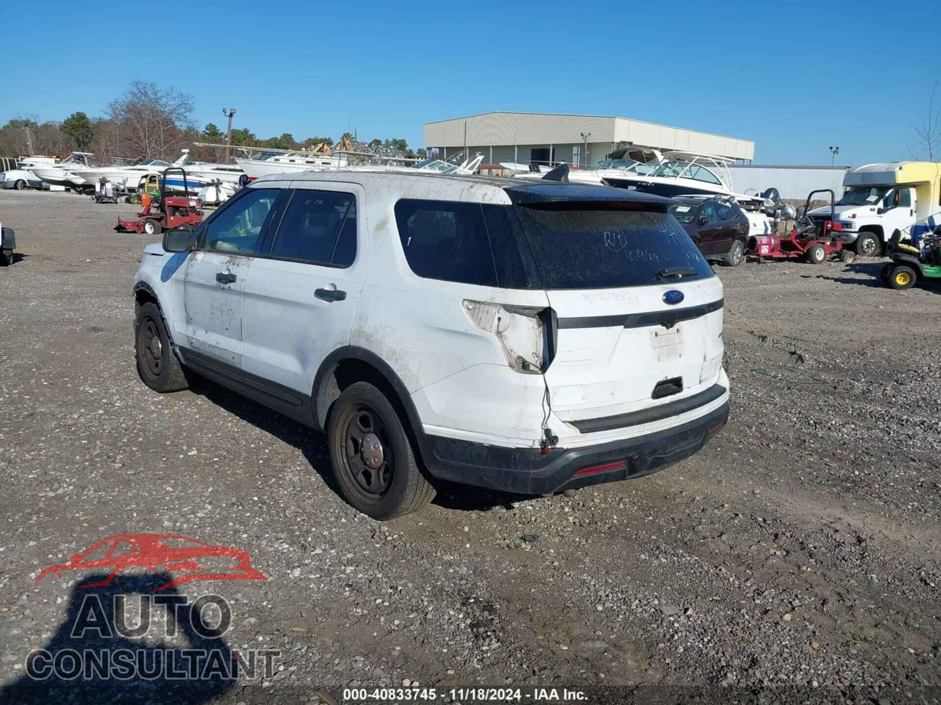 FORD POLICE INTERCEPTOR UTILITY 2018 - 1FM5K8AR0JGB19215