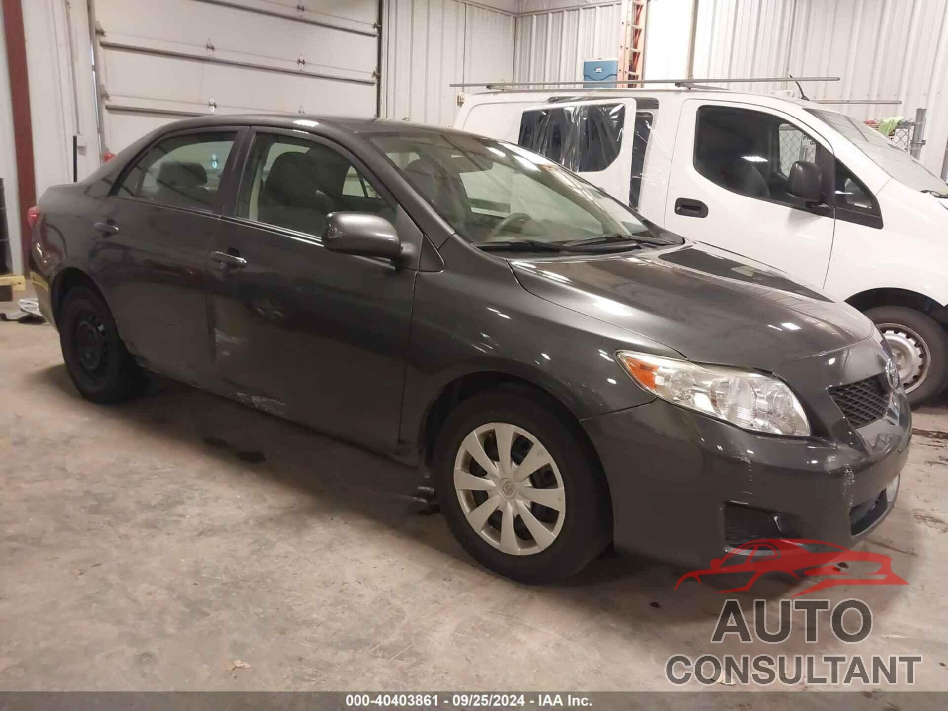 TOYOTA COROLLA 2009 - JTDBL40E19J034412