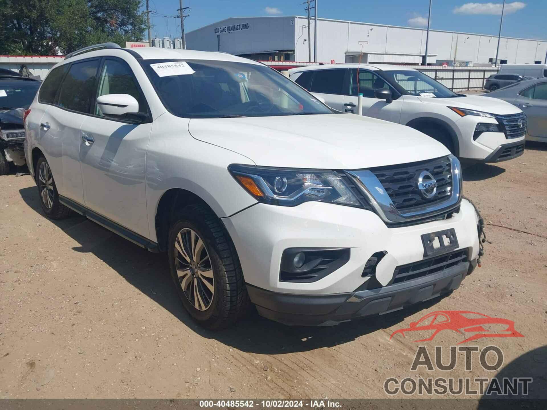 NISSAN PATHFINDER 2019 - 5N1DR2MN7KC577548