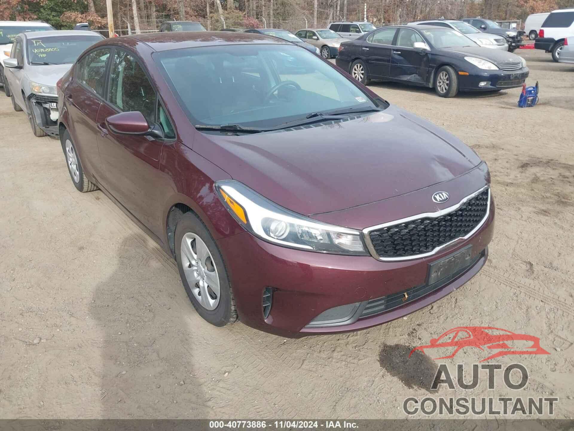 KIA FORTE 2017 - 3KPFK4A75HE053514