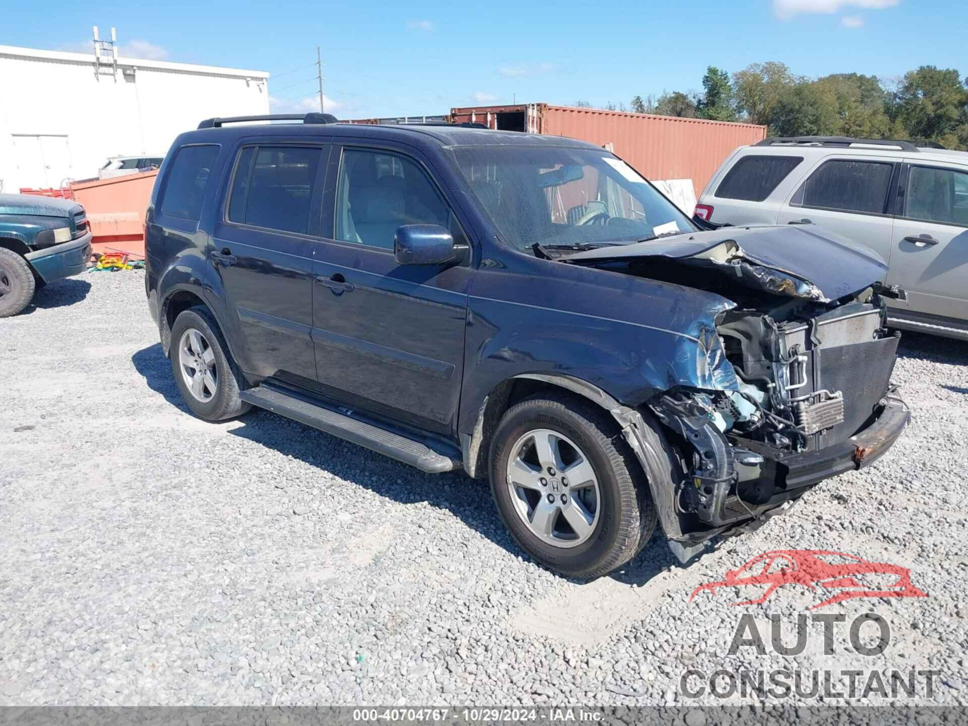 HONDA PILOT 2011 - 5FNYF3H6XBB003603