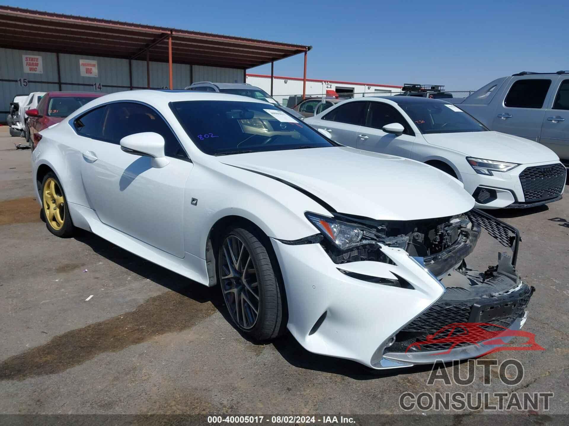 LEXUS RC 350 2017 - JTHHE5BCXH5015739