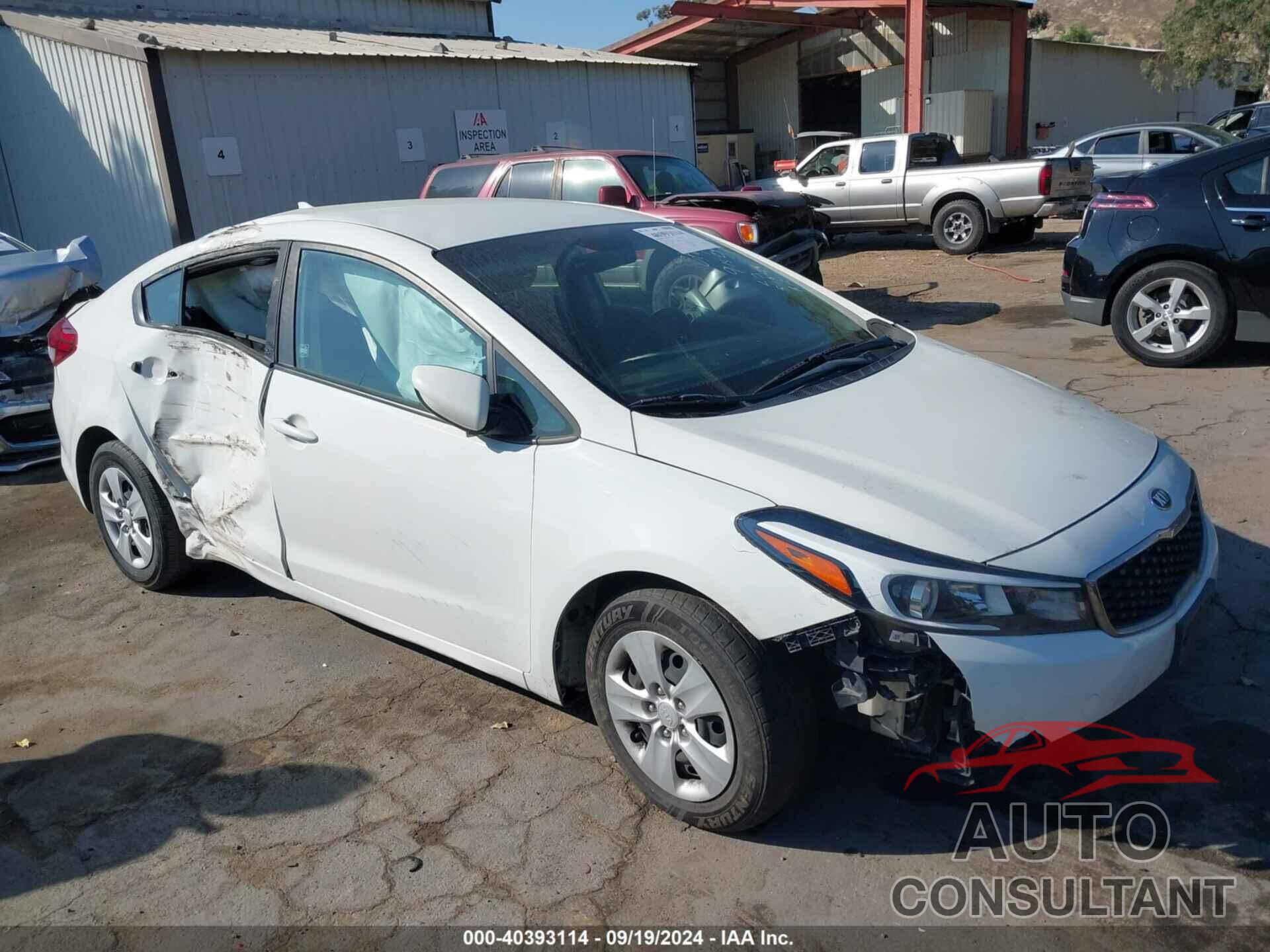 KIA FORTE 2017 - 3KPFK4A73HE078699
