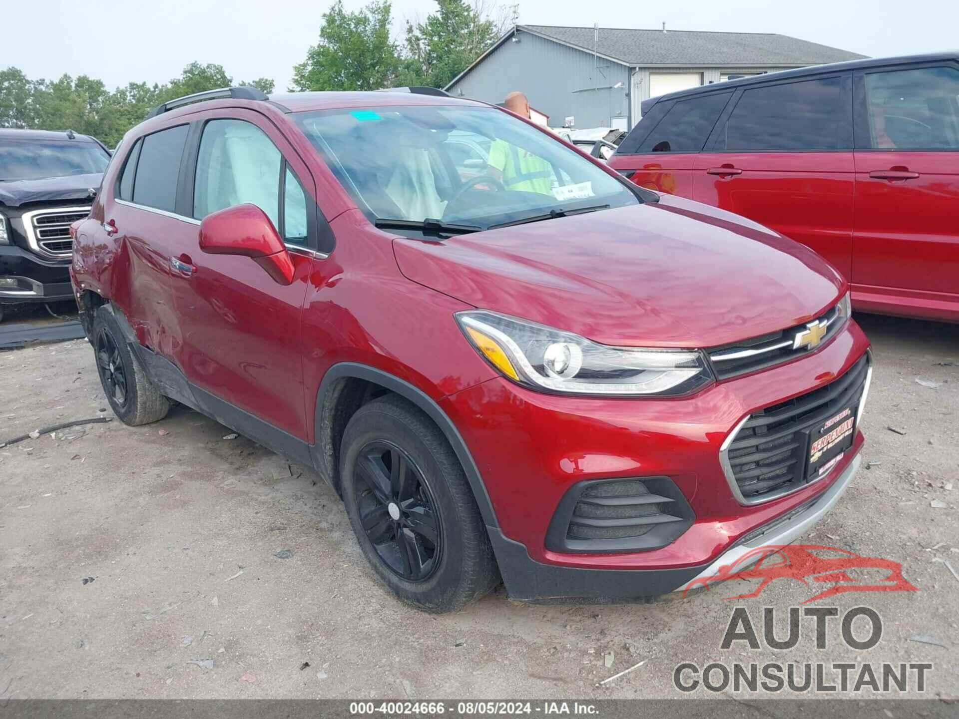 CHEVROLET TRAX 2018 - 3GNCJLSB4JL420074