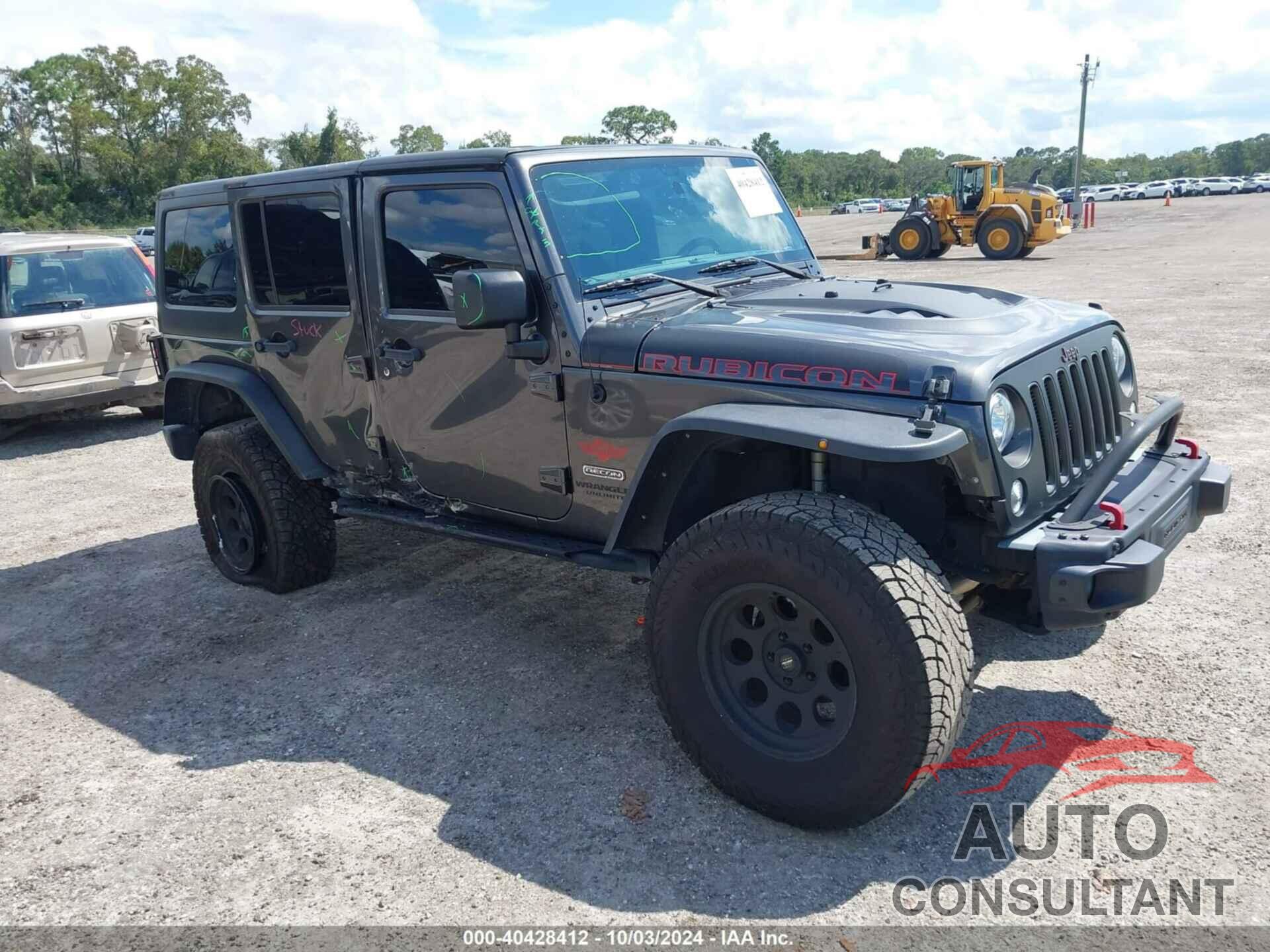 JEEP WRANGLER UNLIMITED 2017 - 1C4BJWFG5HL678668