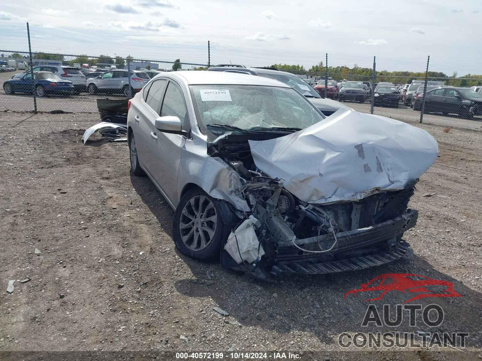 NISSAN SENTRA 2019 - 3N1AB7AP2KY408255