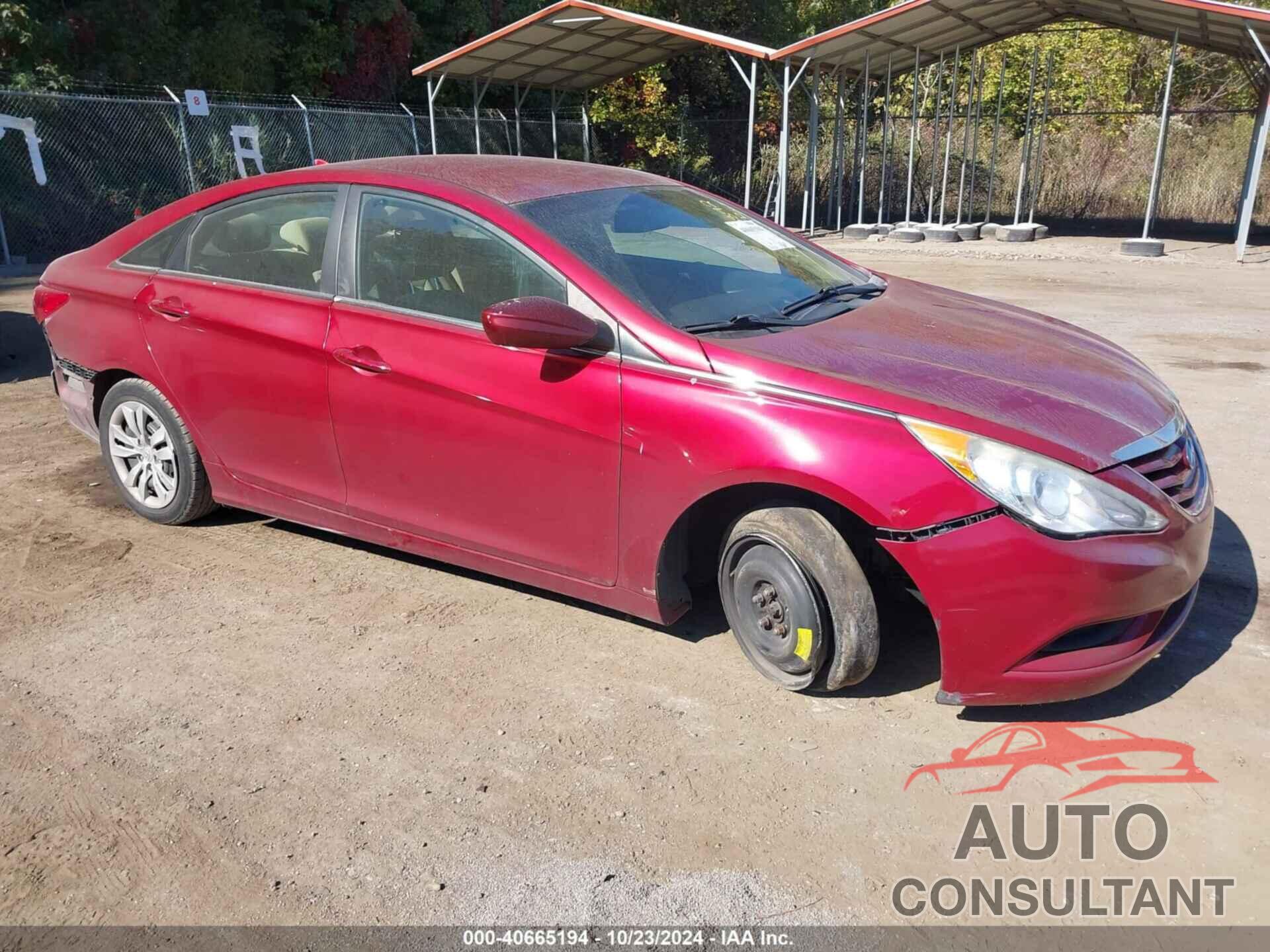 HYUNDAI SONATA 2012 - 5NPEB4AC1CH453017