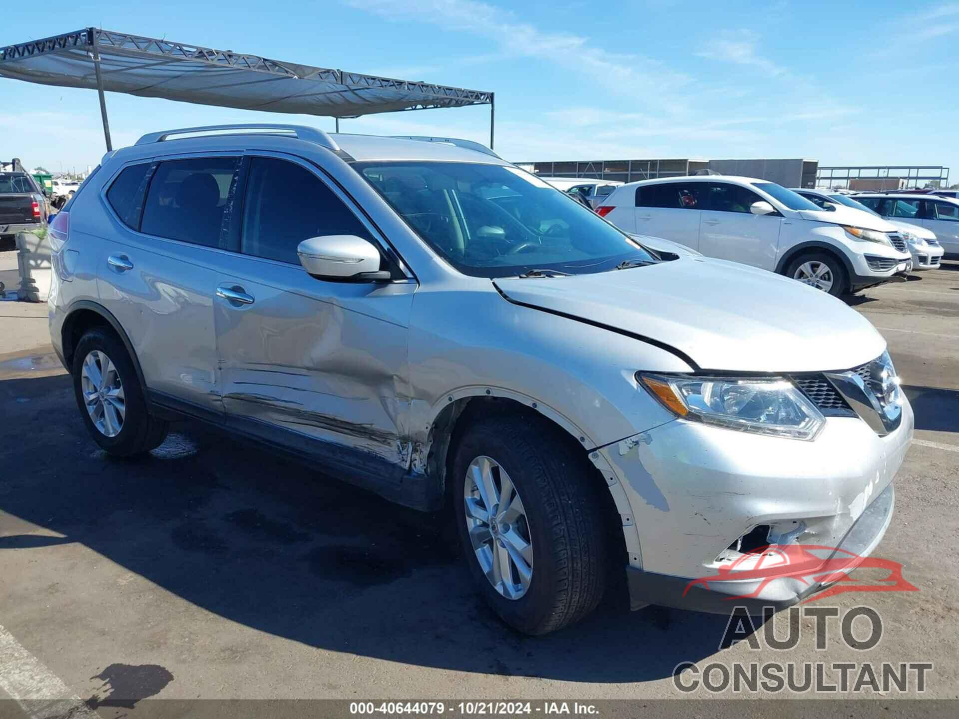 NISSAN ROGUE 2015 - KNMAT2MT3FP523041