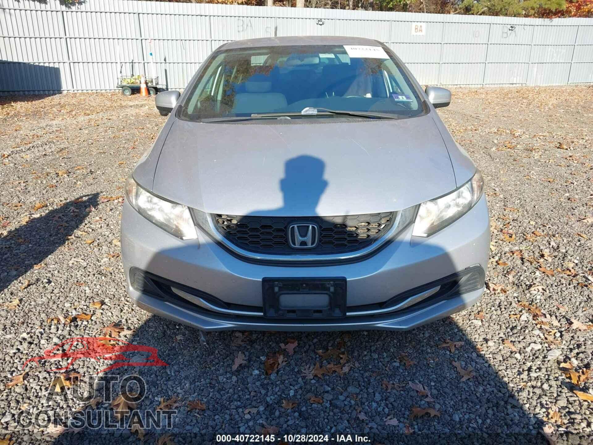 HONDA CIVIC 2015 - 19XFB2F72FE266169