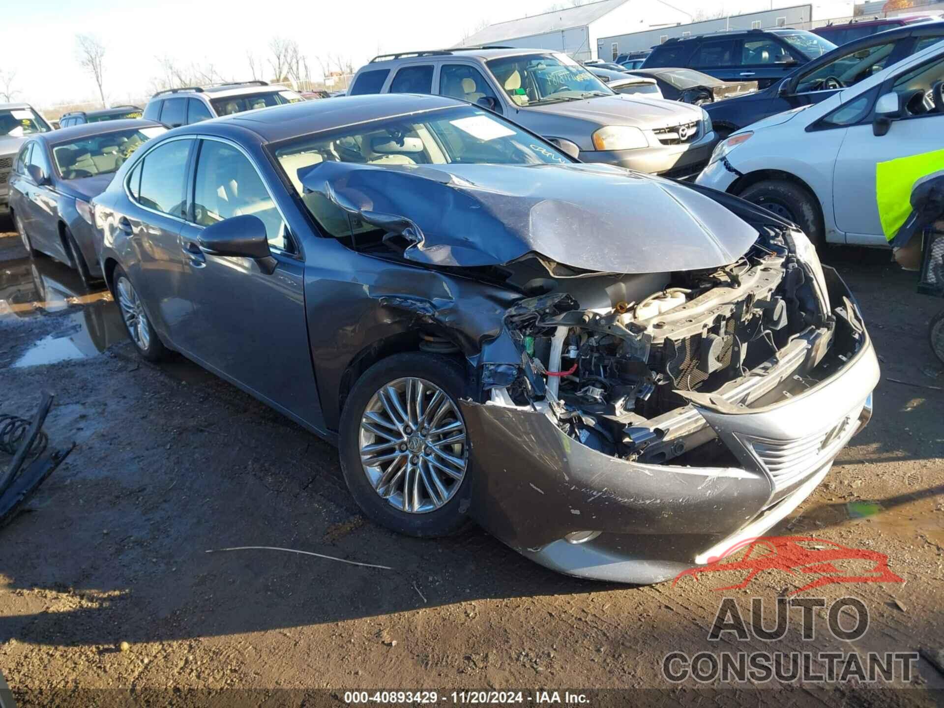 LEXUS ES 350 2013 - JTHBK1GG6D2050339