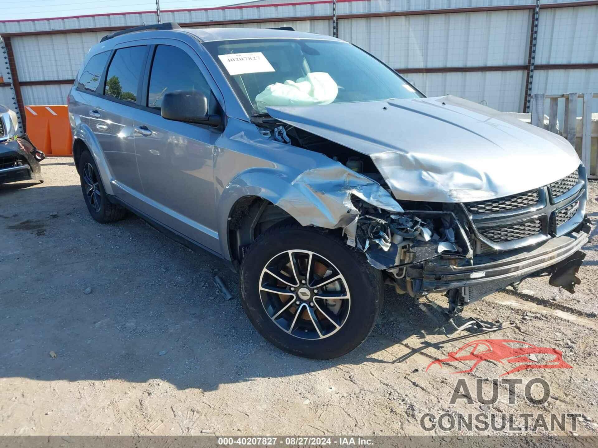 DODGE JOURNEY 2018 - 3C4PDCAB9JT309460