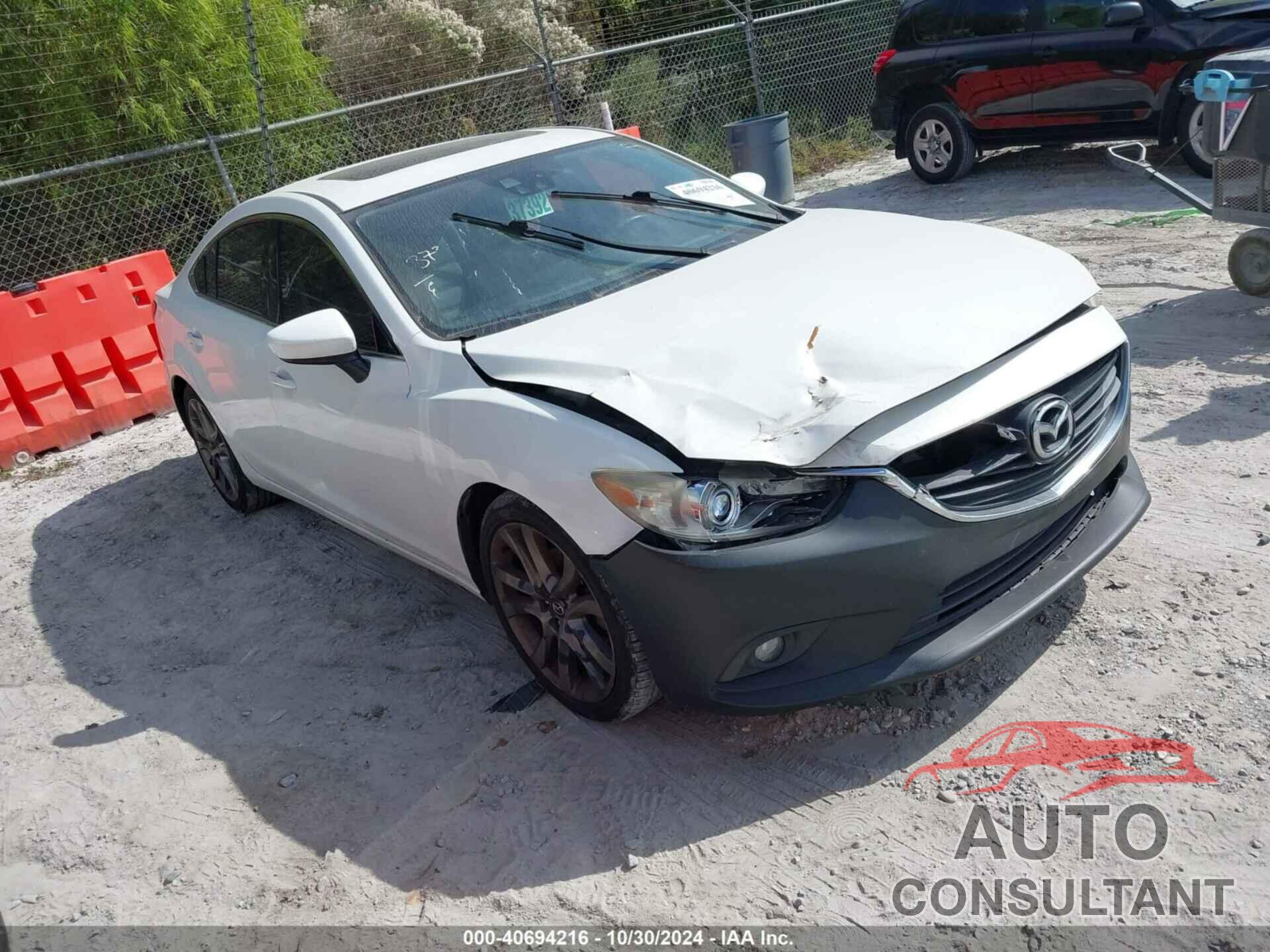 MAZDA MAZDA6 2015 - JM1GJ1W50F1204322