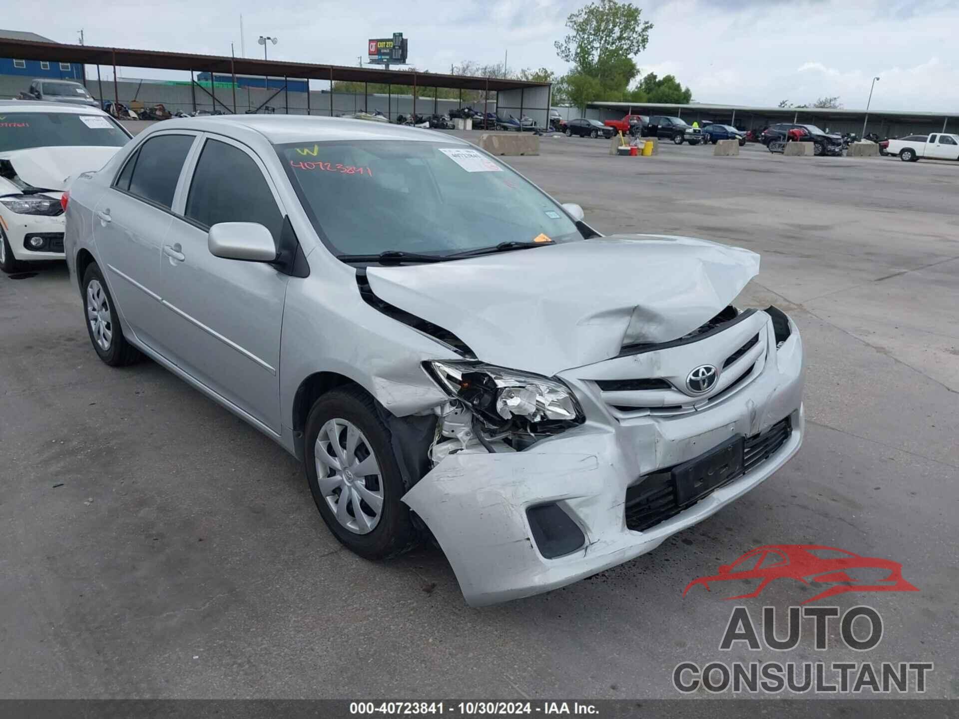 TOYOTA COROLLA 2013 - 5YFBU4EE5DP143305