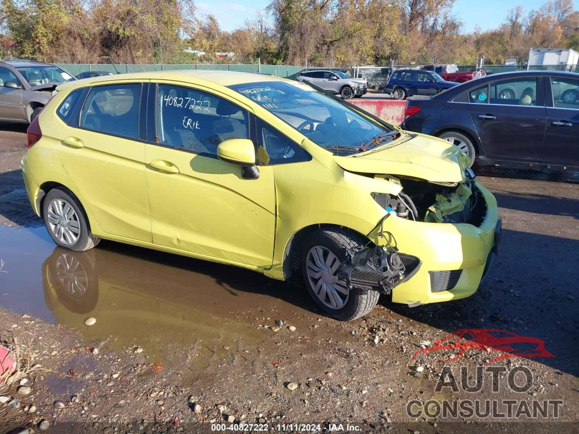 HONDA FIT 2016 - JHMGK5H57GX035978