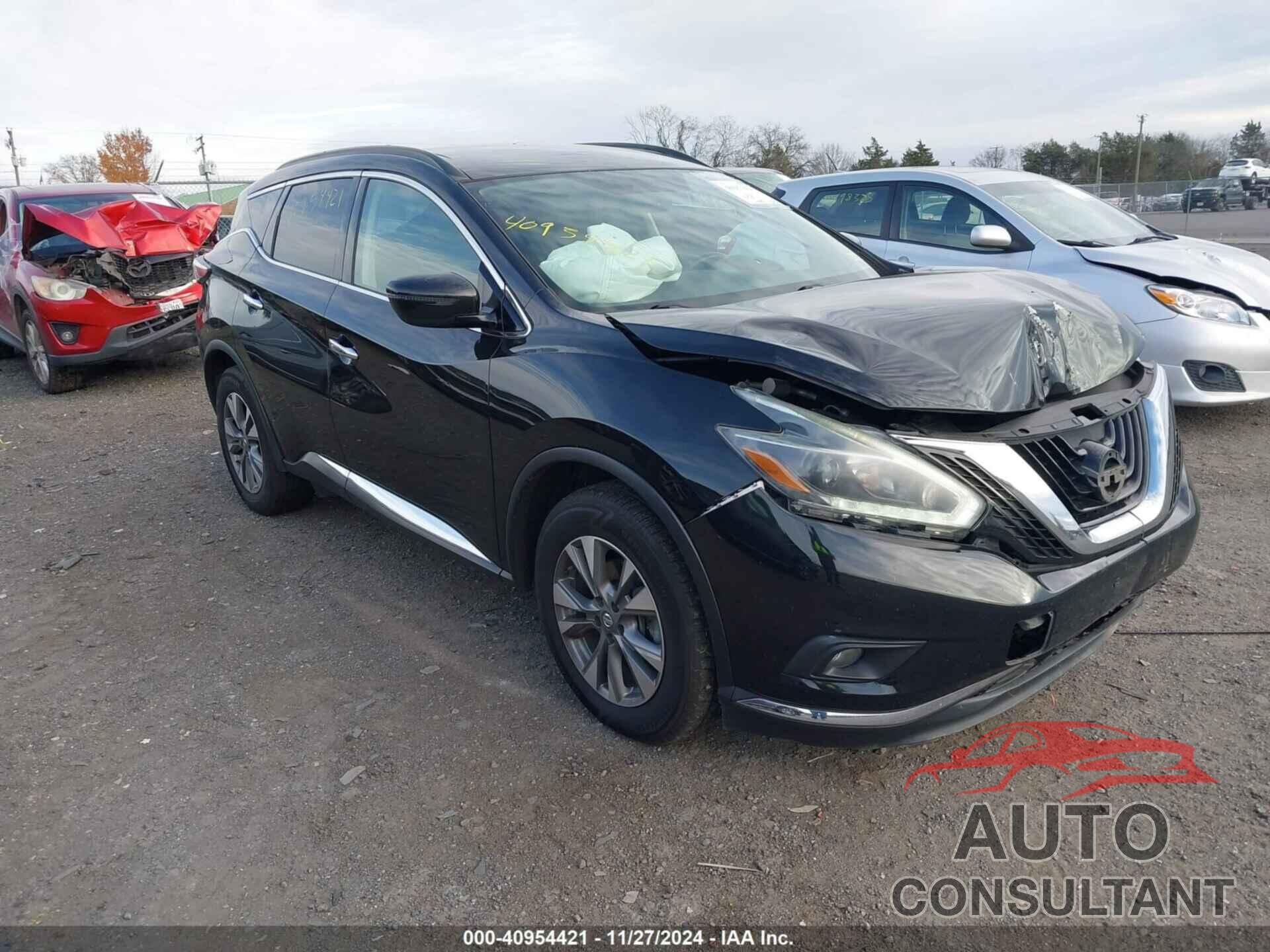 NISSAN MURANO 2018 - 5N1AZ2MH8JN105360