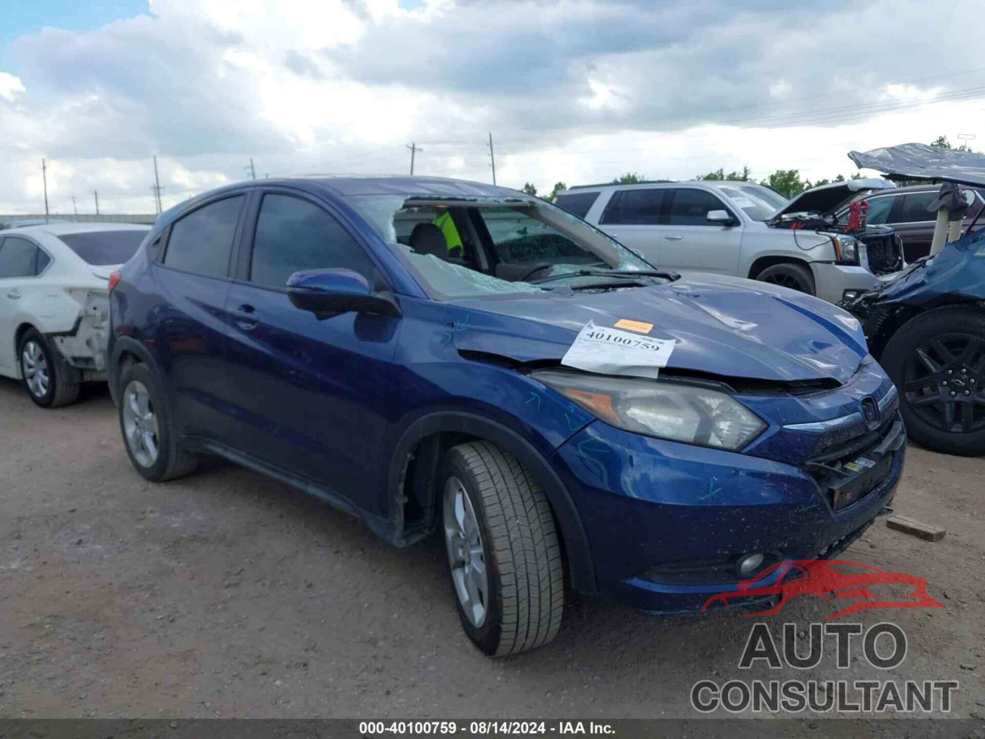 HONDA HR-V 2016 - 3CZRU5H50GM708243