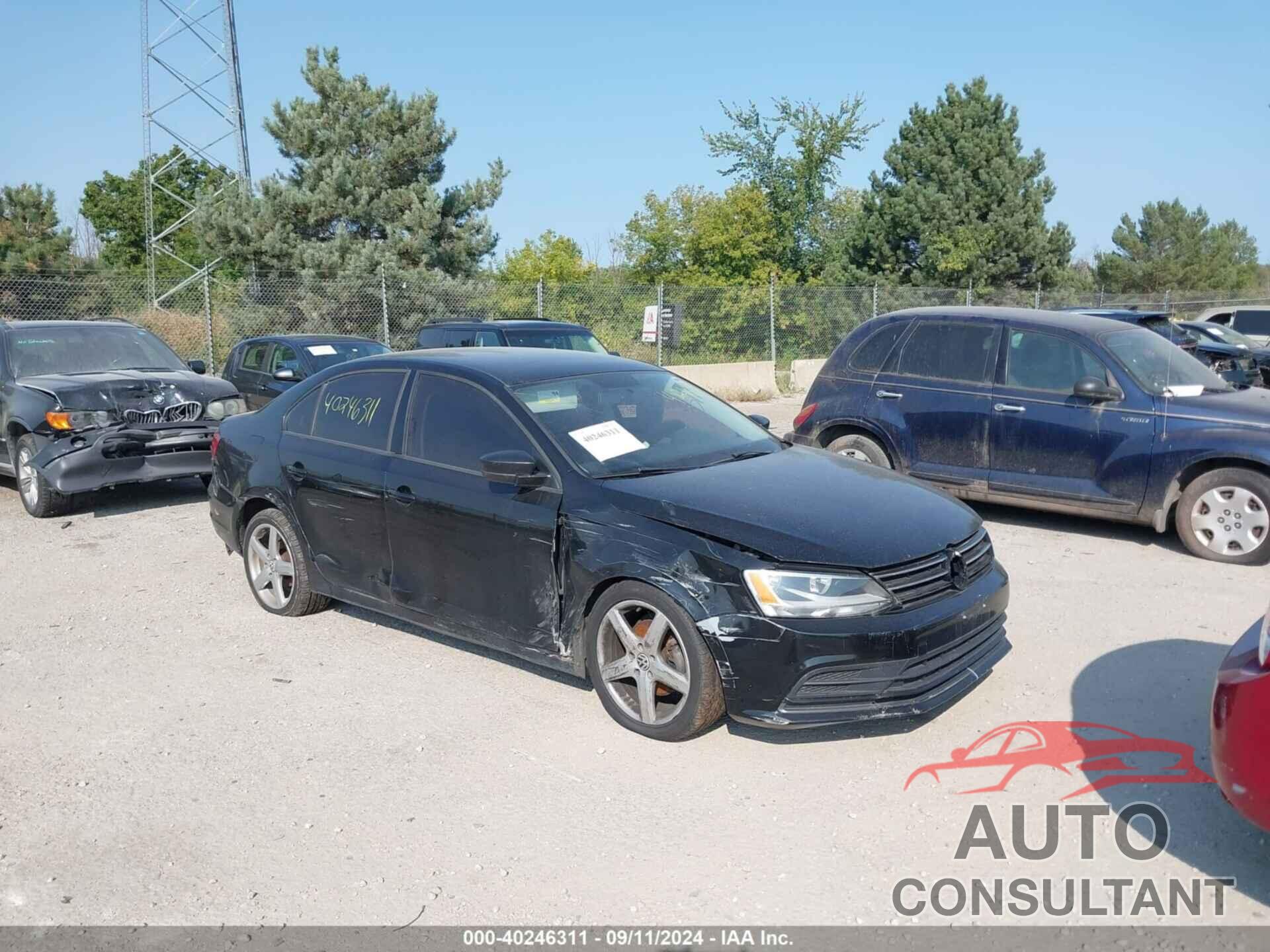 VOLKSWAGEN JETTA 2015 - 3VWD07AJ9FM411420