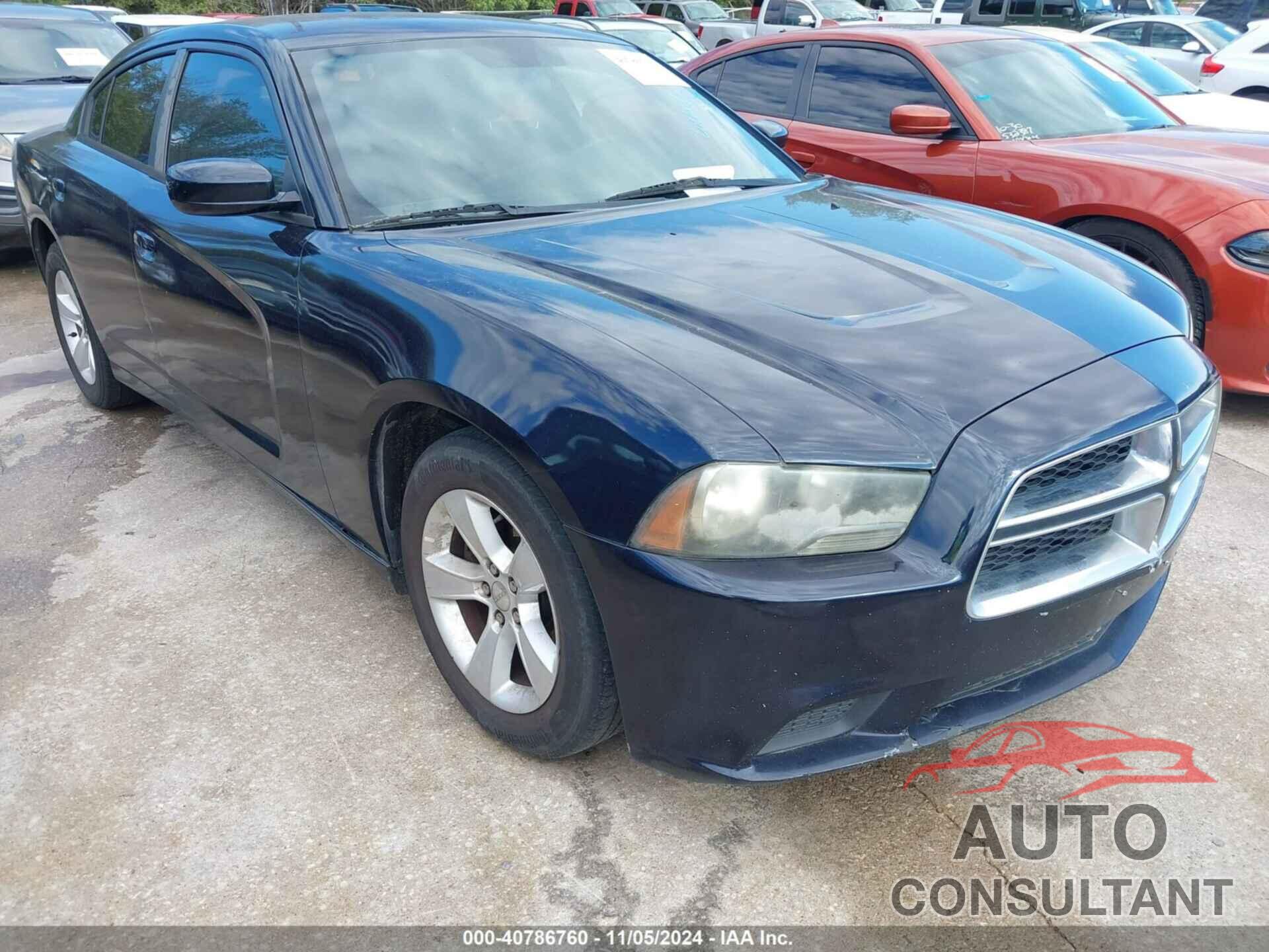 DODGE CHARGER 2012 - 2C3CDXBG4CH218614