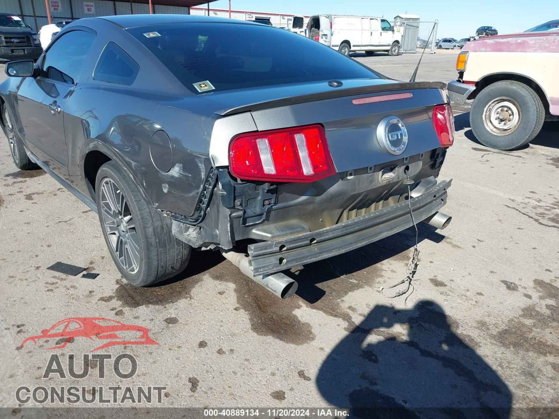 FORD MUSTANG 2010 - 1ZVBP8CH2A5115625