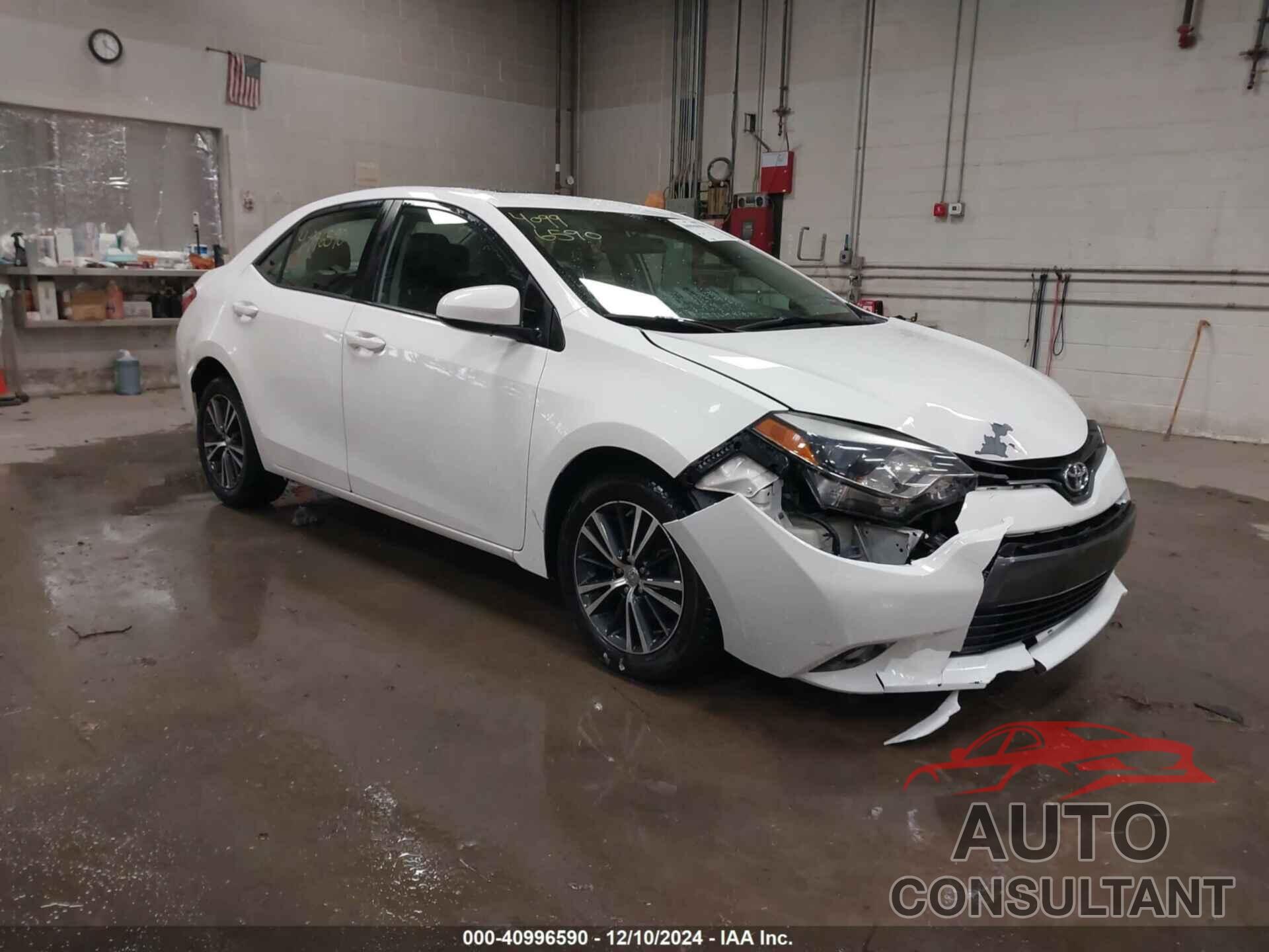 TOYOTA COROLLA 2016 - 2T1BURHE6GC726656
