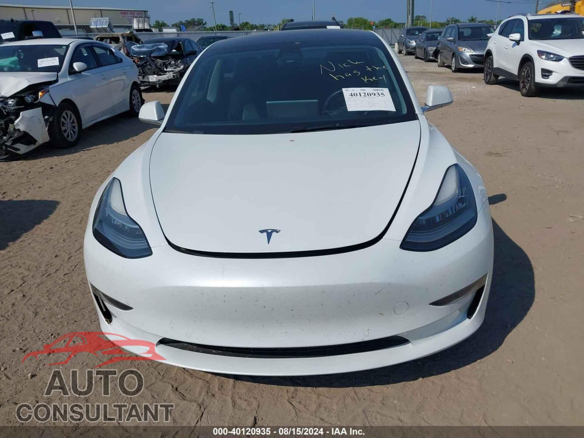 TESLA MODEL 3 2018 - 5YJ3E1EA2JF042307