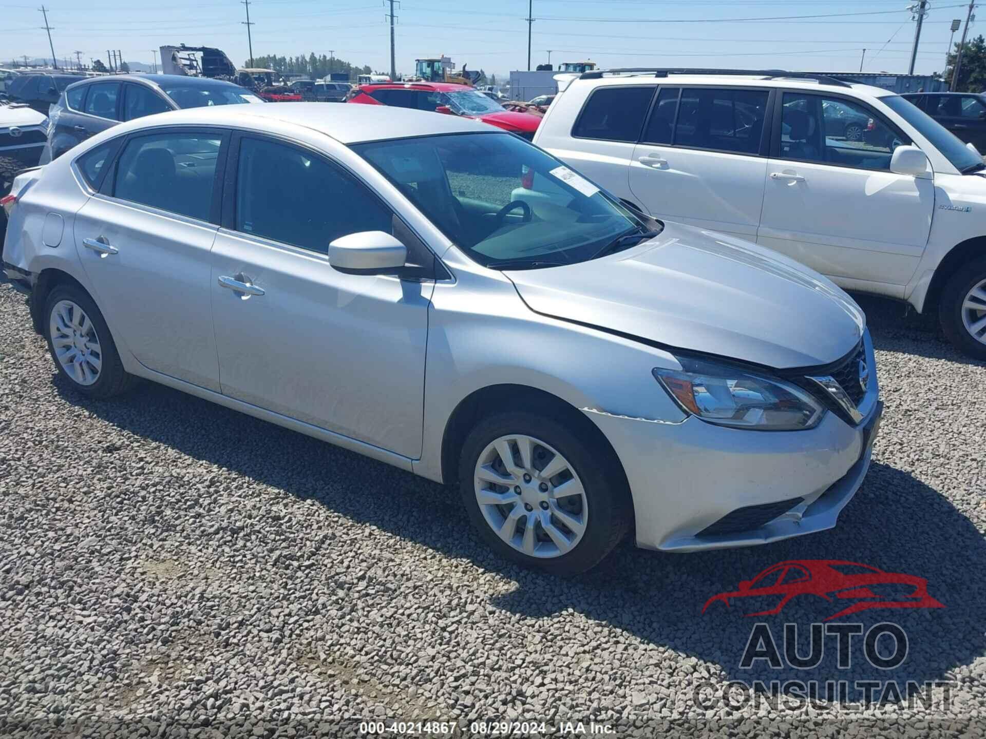 NISSAN SENTRA 2018 - 3N1AB7AP5JY310710