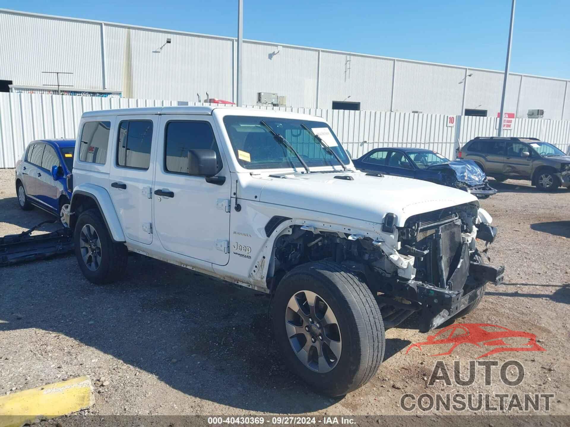 JEEP WRANGLER UNLIMITED 2019 - 1C4HJXEN7KW504932
