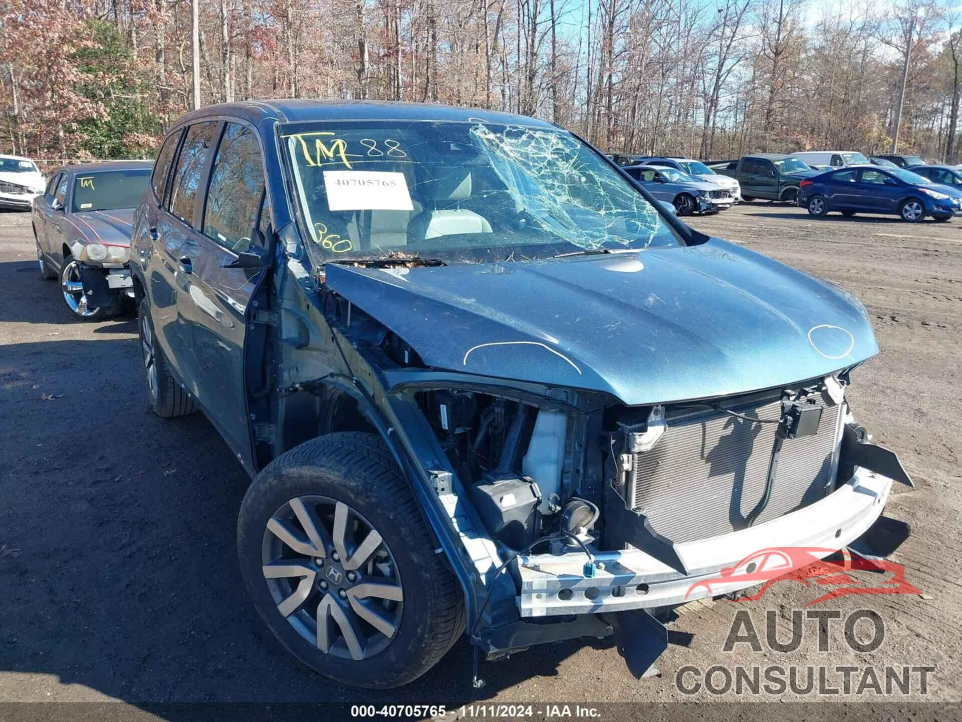 HONDA PILOT 2020 - 5FNYF6H55LB021372