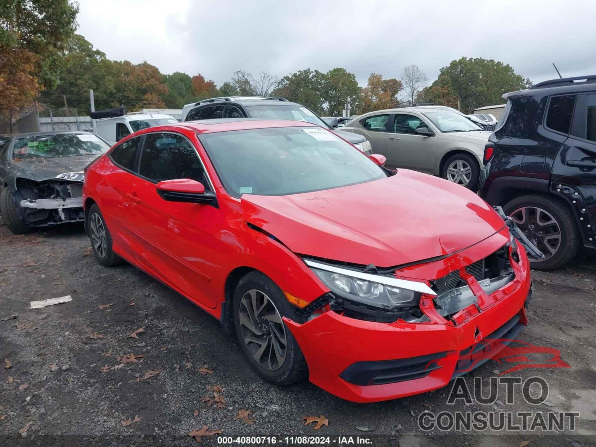 HONDA CIVIC 2017 - 2HGFC4B02HH306115