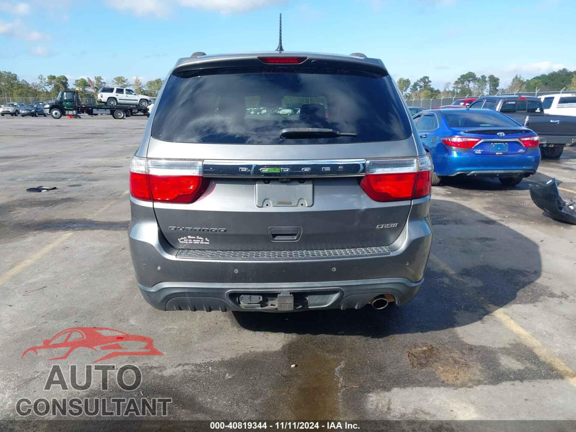 DODGE DURANGO 2012 - 1C4RDHDG5CC328552
