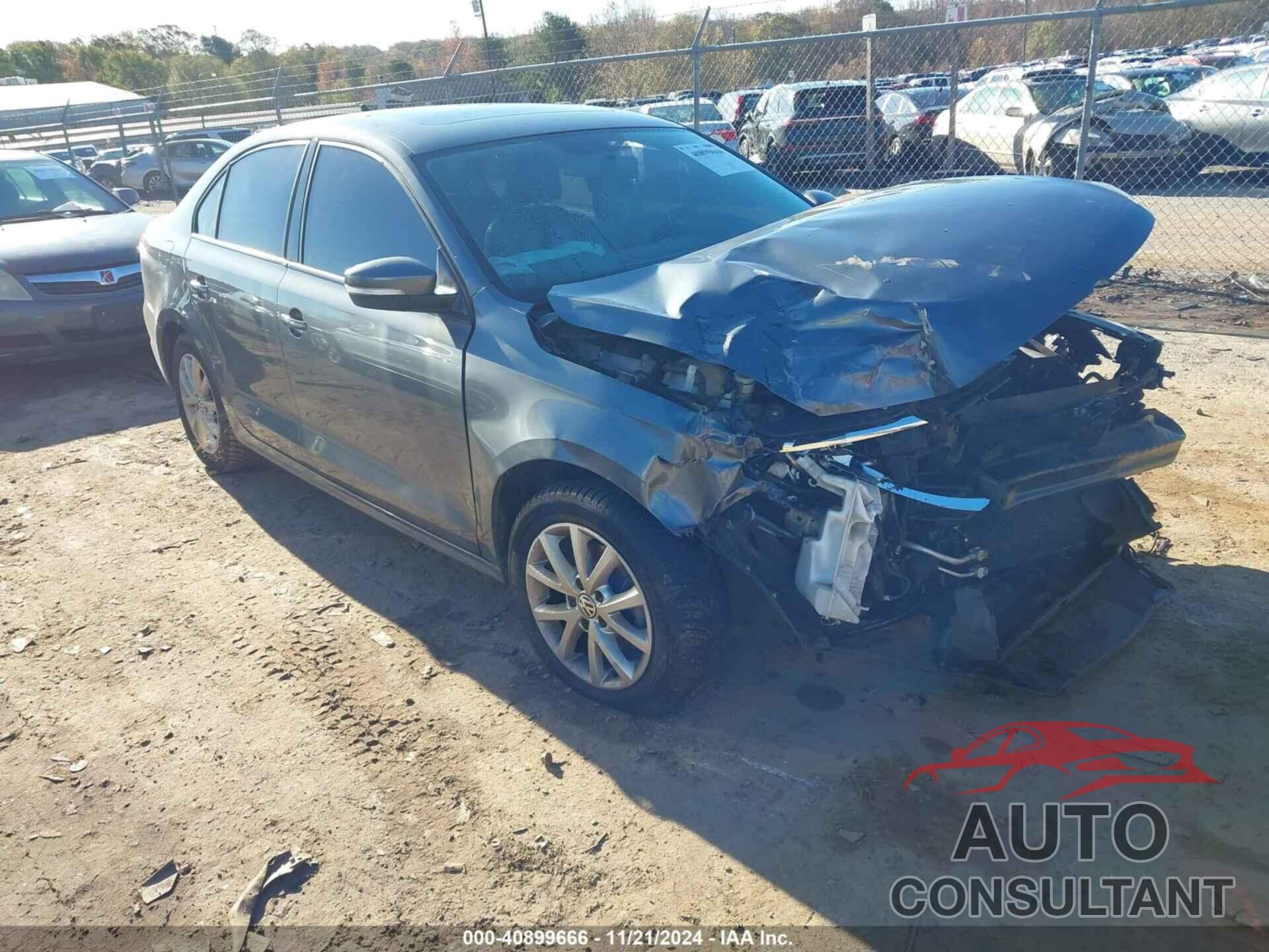 VOLKSWAGEN JETTA 2012 - 3VWDP7AJ0CM418750