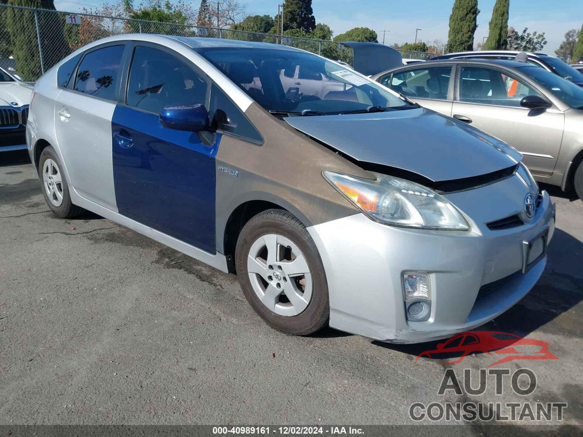 TOYOTA PRIUS 2010 - JTDKN3DU3A0236216