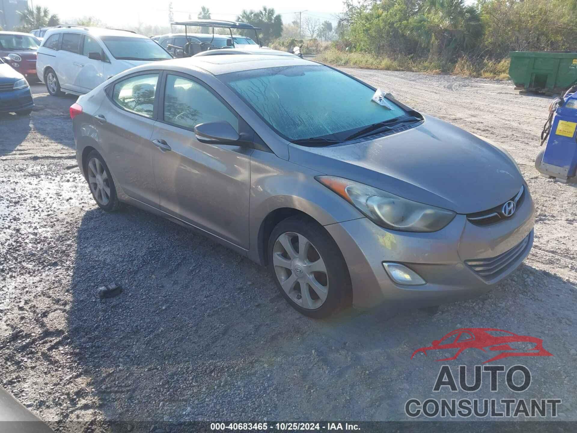 HYUNDAI ELANTRA 2012 - 5NPDH4AE4CH101531