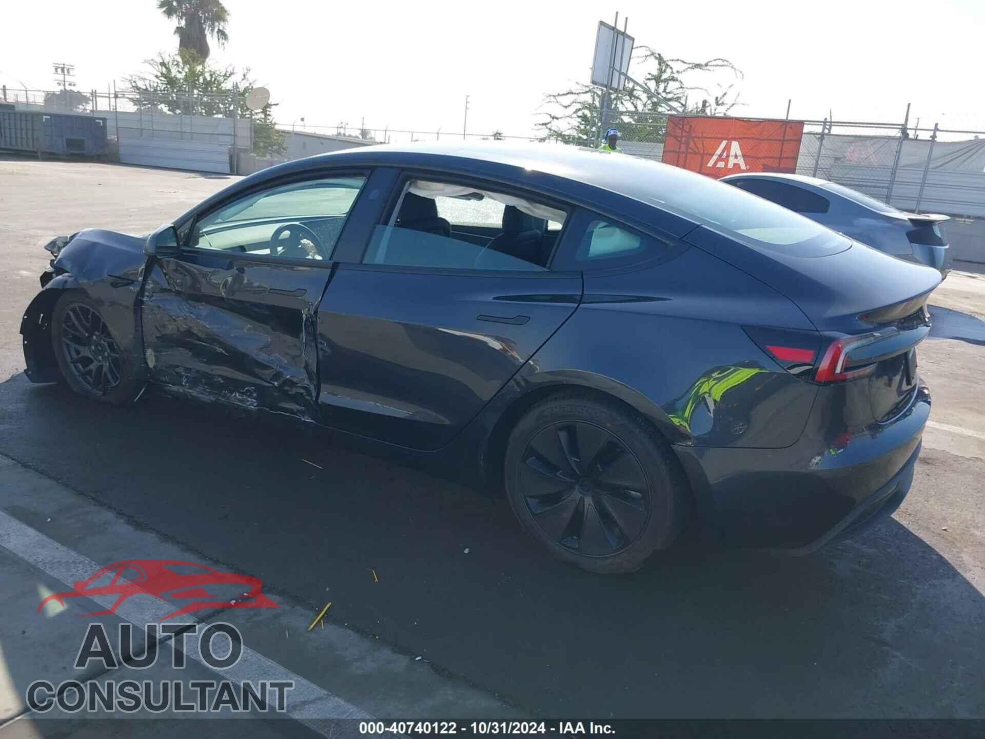 TESLA MODEL 3 2024 - 5YJ3E1EA6RF740608