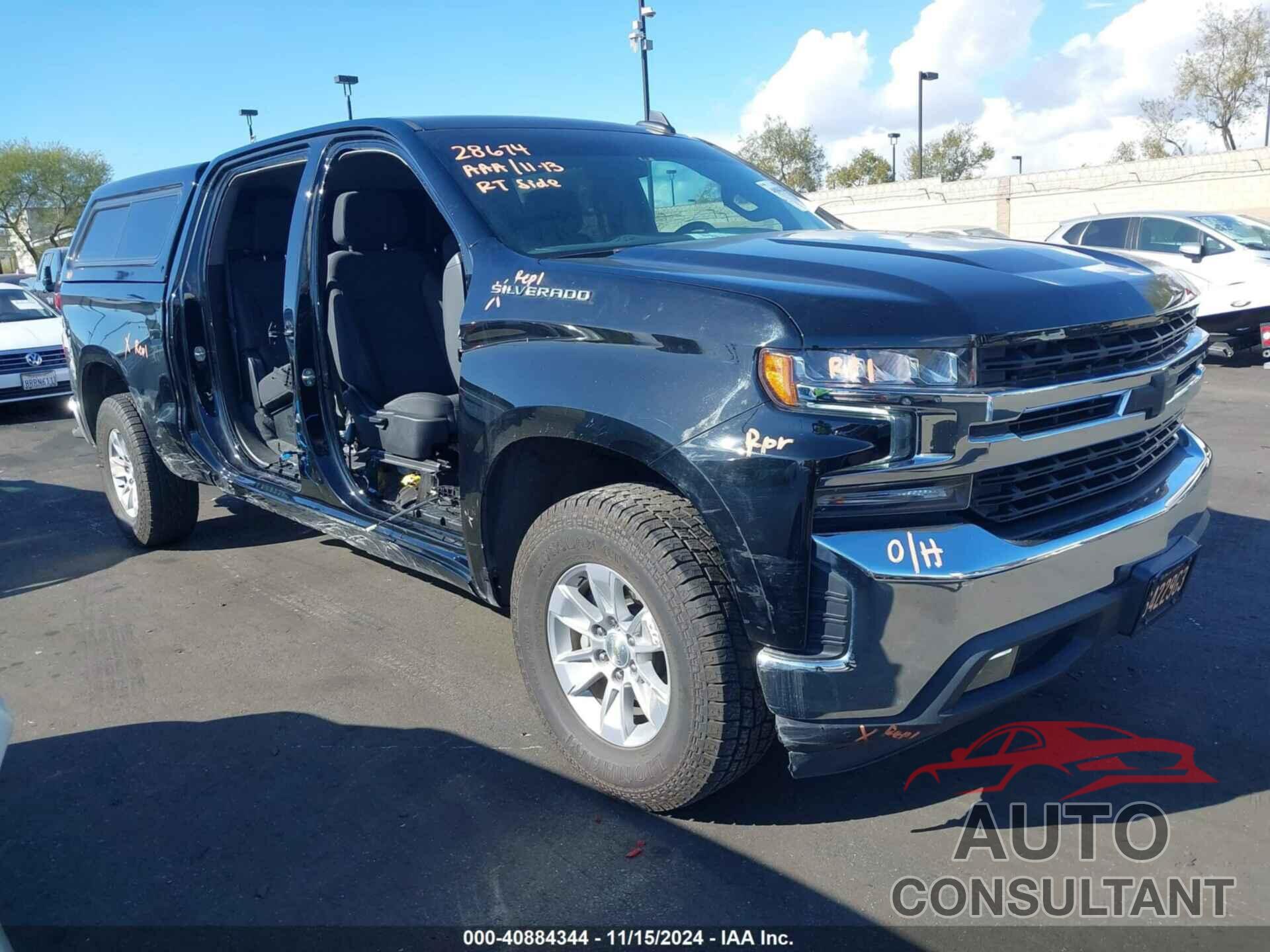 CHEVROLET SILVERADO 1500 2021 - 3GCPWCED9MG384632