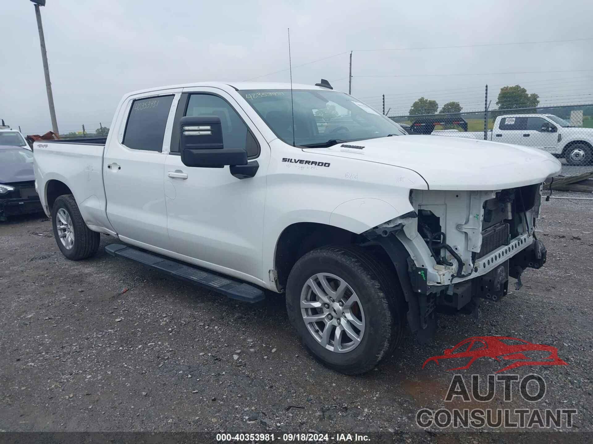 CHEVROLET SILVERADO 1500 2020 - 3GCUYEET0LG228669