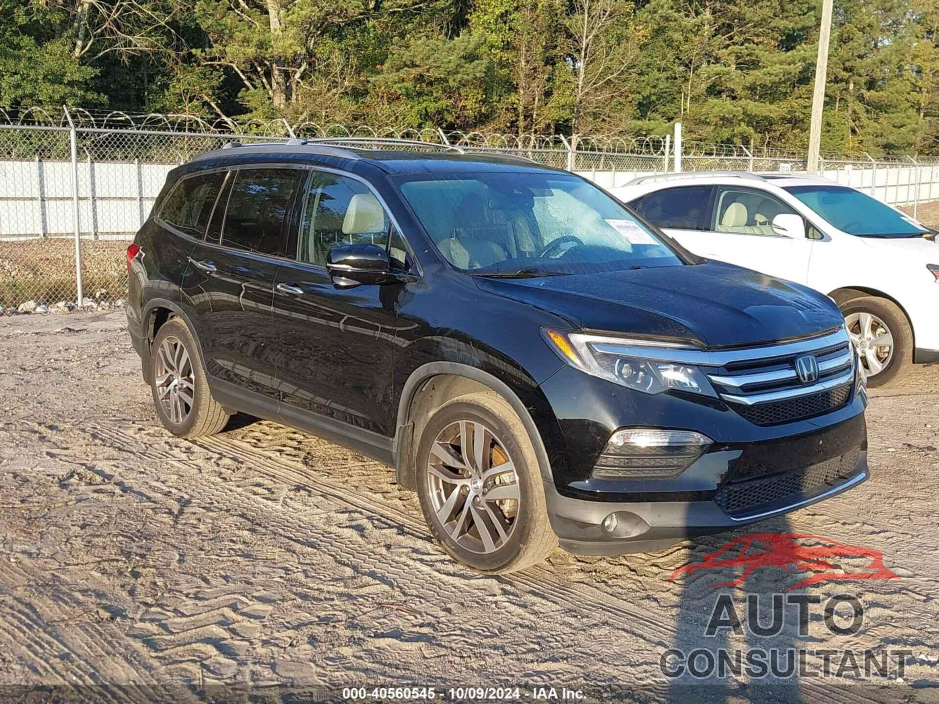 HONDA PILOT 2016 - 5FNYF5H94GB037310