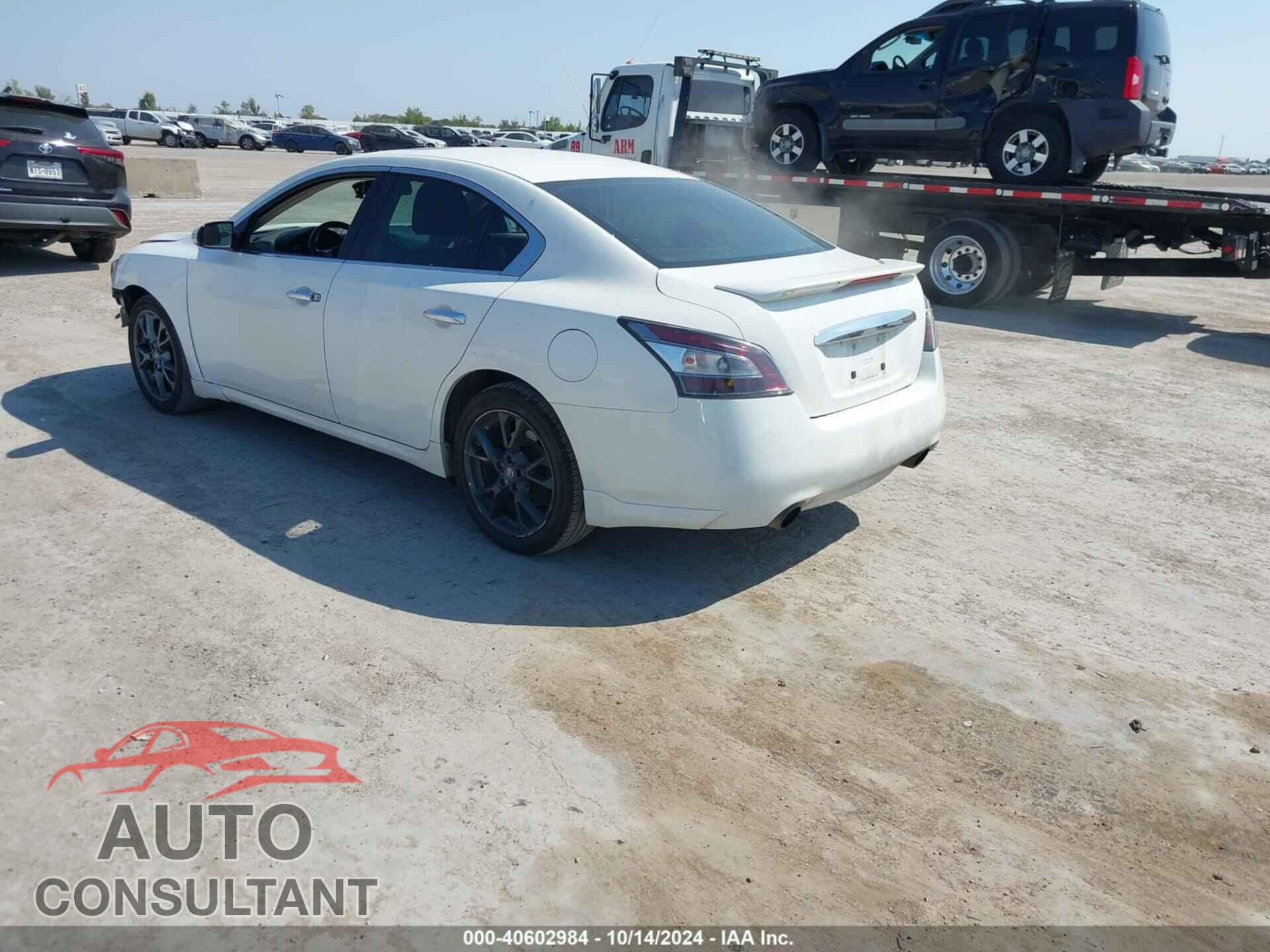 NISSAN MAXIMA 2012 - 1N4AA5AP3CC801072