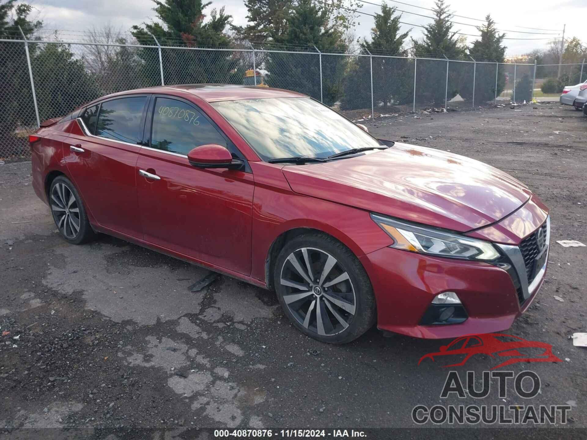 NISSAN ALTIMA 2019 - 1N4BL4FV4KC112530