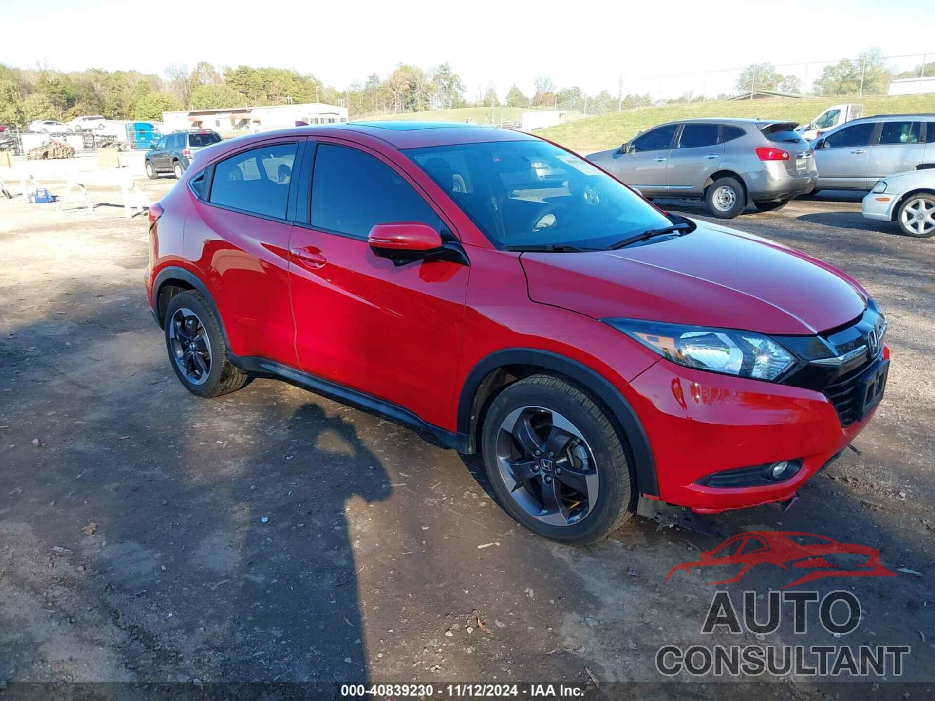 HONDA HR-V 2018 - 3CZRU6H53JG709110